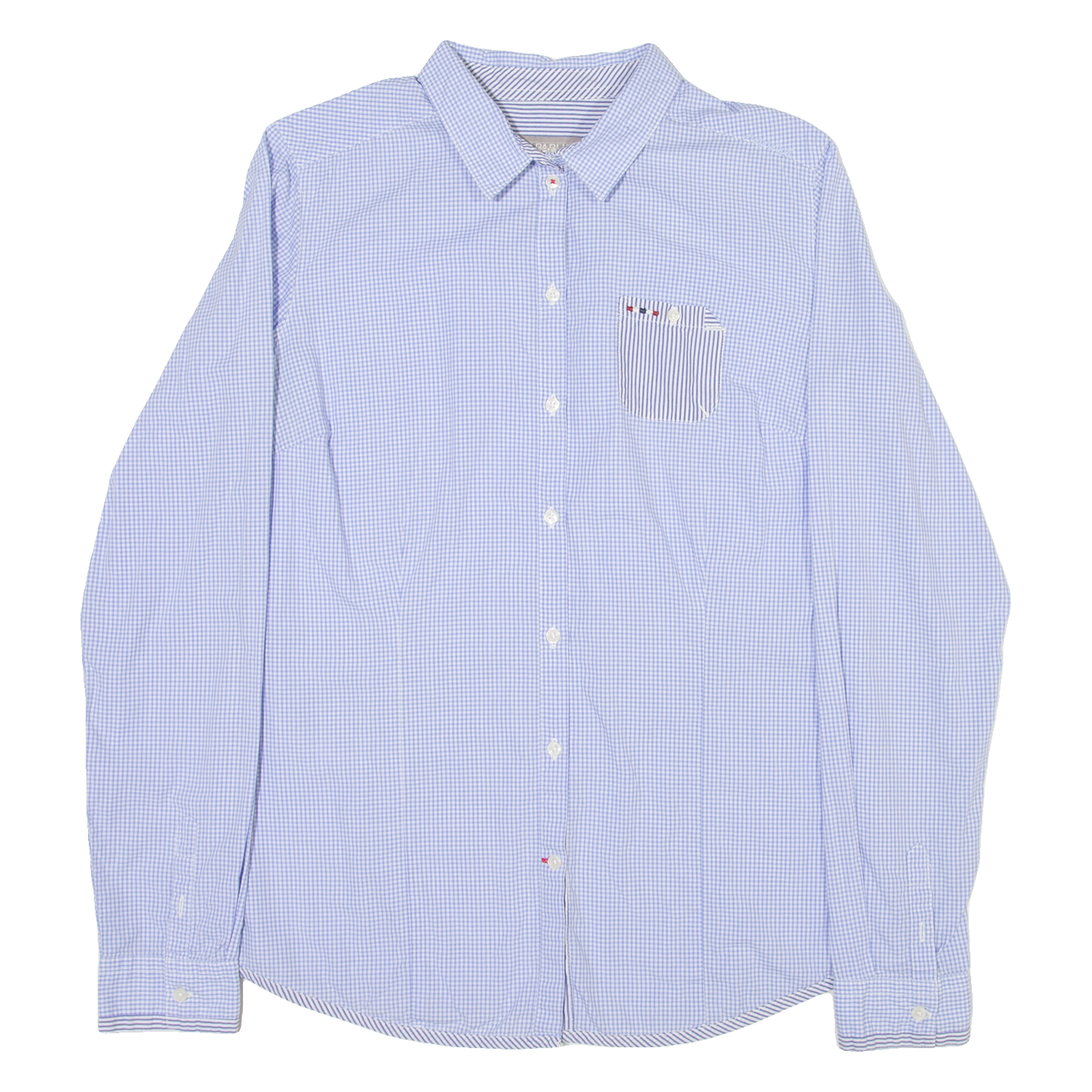 NAPAPIJRI Mens Shirt Blue Check Long Sleeve S Refurbished - N/A refurbished available on Cerqular