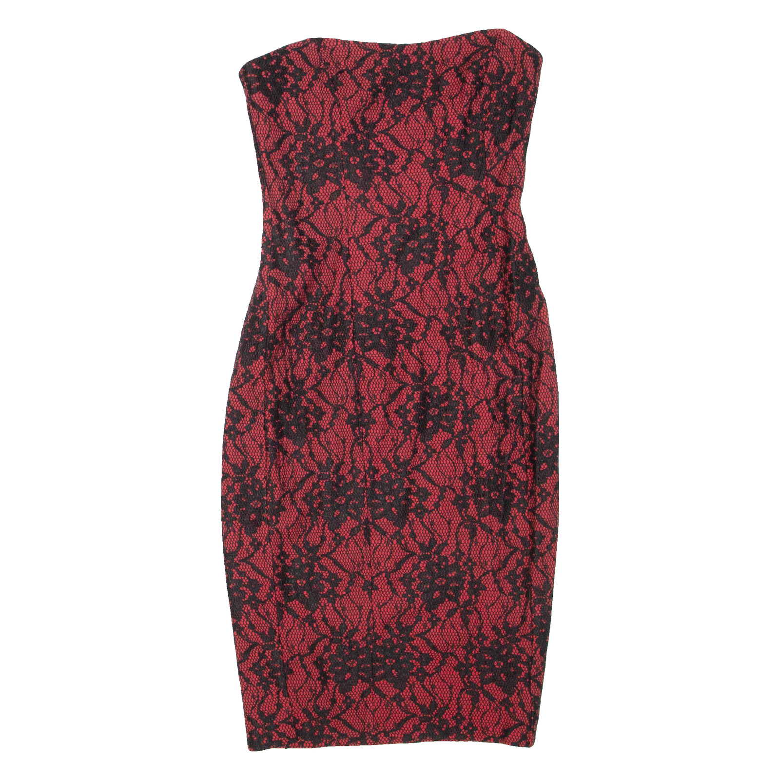 FRENCH CONNECTION Womens Mini Dress Red Floral Sleeveless Short UK 8 Refurbished - N/A refurbished available on Cerqular