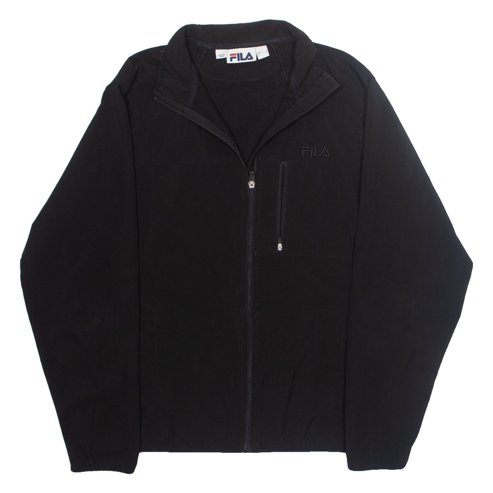 FILA Mens Jacket Black L Refurbished - N/A refurbished available on Cerqular