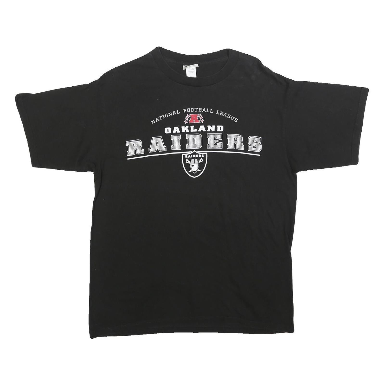 Buy LEE Mens Black Oakland Raiders Graphic T-Shirt L Short Sleeve Crew Neck NFL Refurbished - $23.39 LEE Mens Black Oakland Raiders Graphic T-Shirt L Short Sleeve Crew Neck NFL Refurbished - N/A refurbished available on Cerqular
