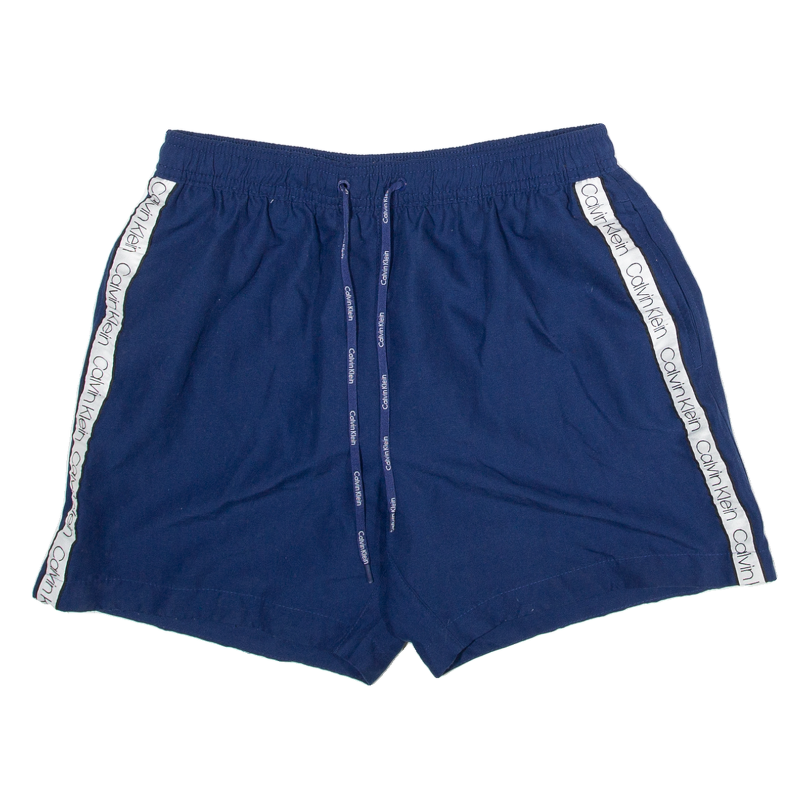 CALVIN KLEIN Mesh Lined Mens Swimming Shorts Blue S W28 Refurbished - N/A refurbished available on Cerqular