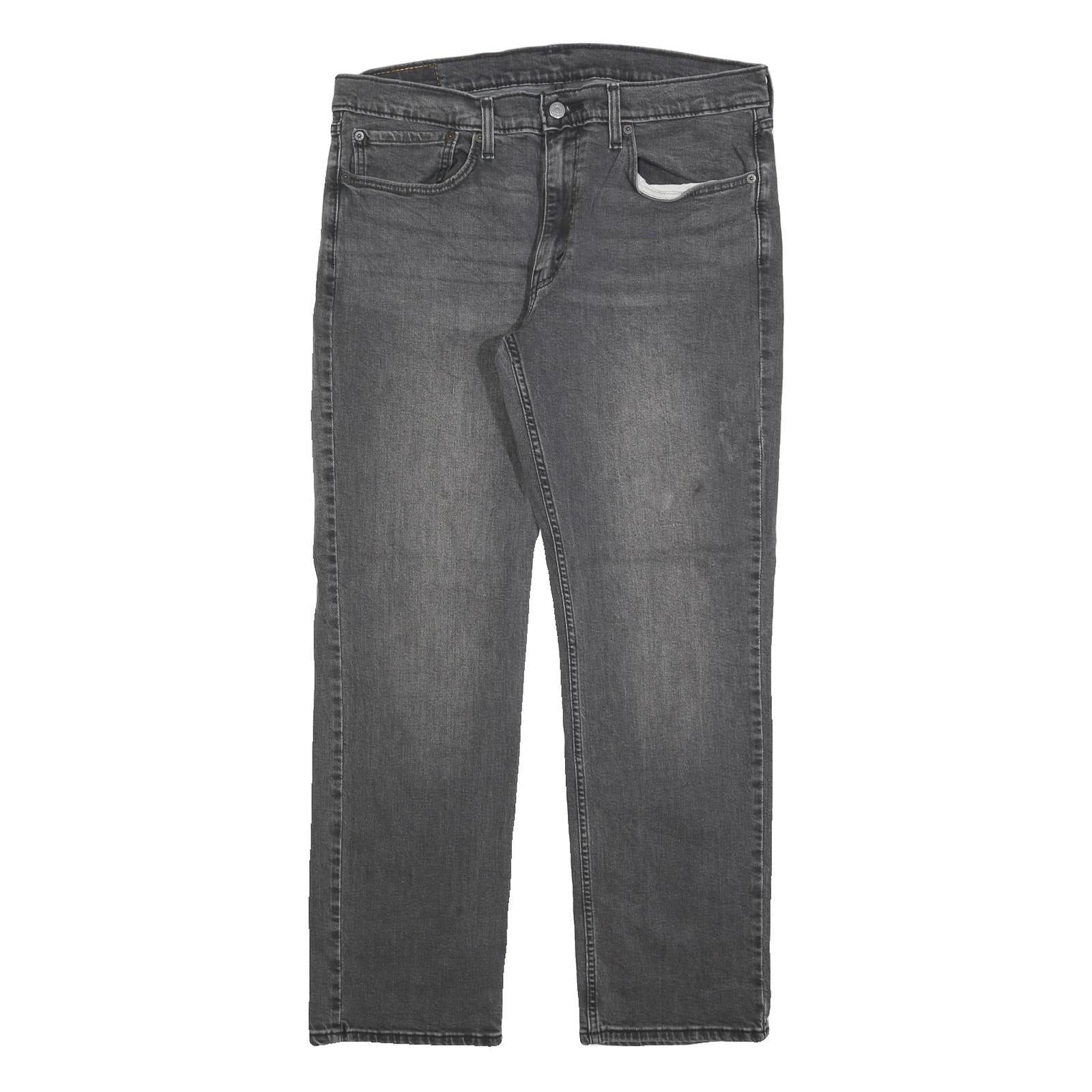 LEVI'S 514 Classic Mens Jeans Black Classic Straight Denim Medium W36 L32 Refurbished - N/A refurbished available on Cerqular