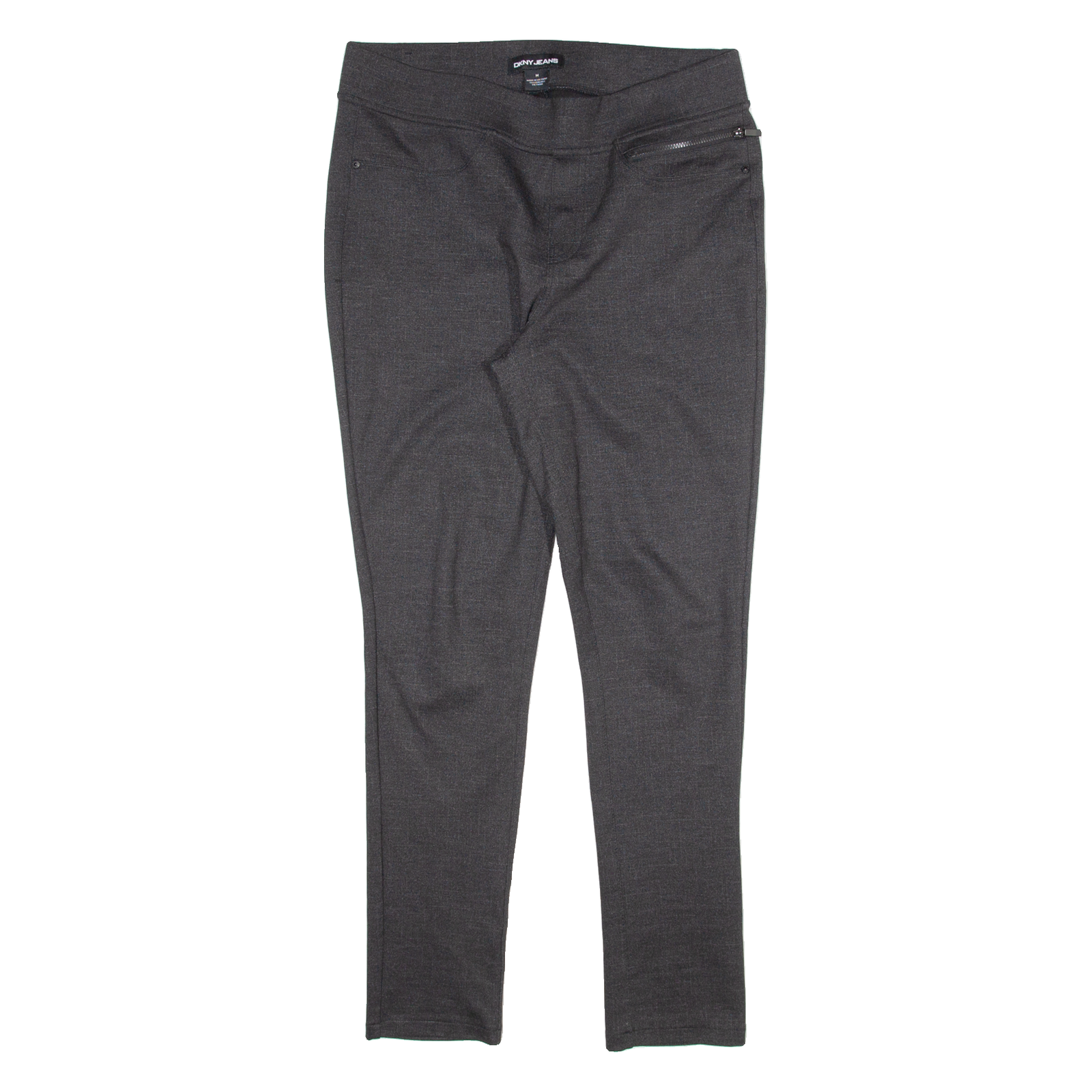 DKNY Leggings Womens Trousers Grey Slim Skinny W30 L29 Refurbished - N/A refurbished available on Cerqular