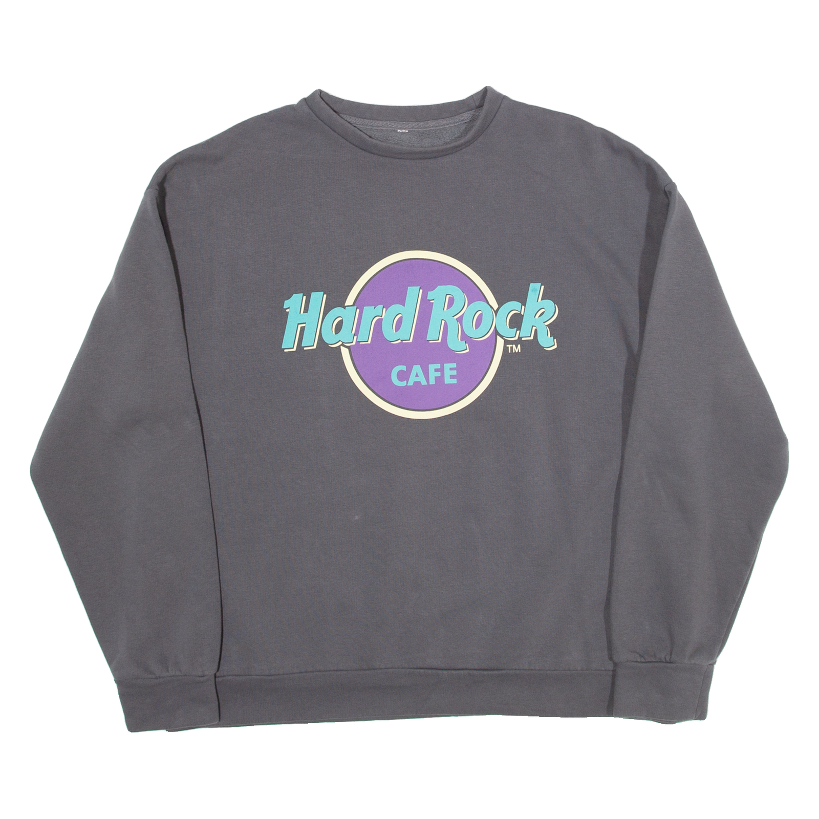 HARD ROCK CAFE Womens Sweatshirt Grey XL Refurbished - N/A refurbished available on Cerqular