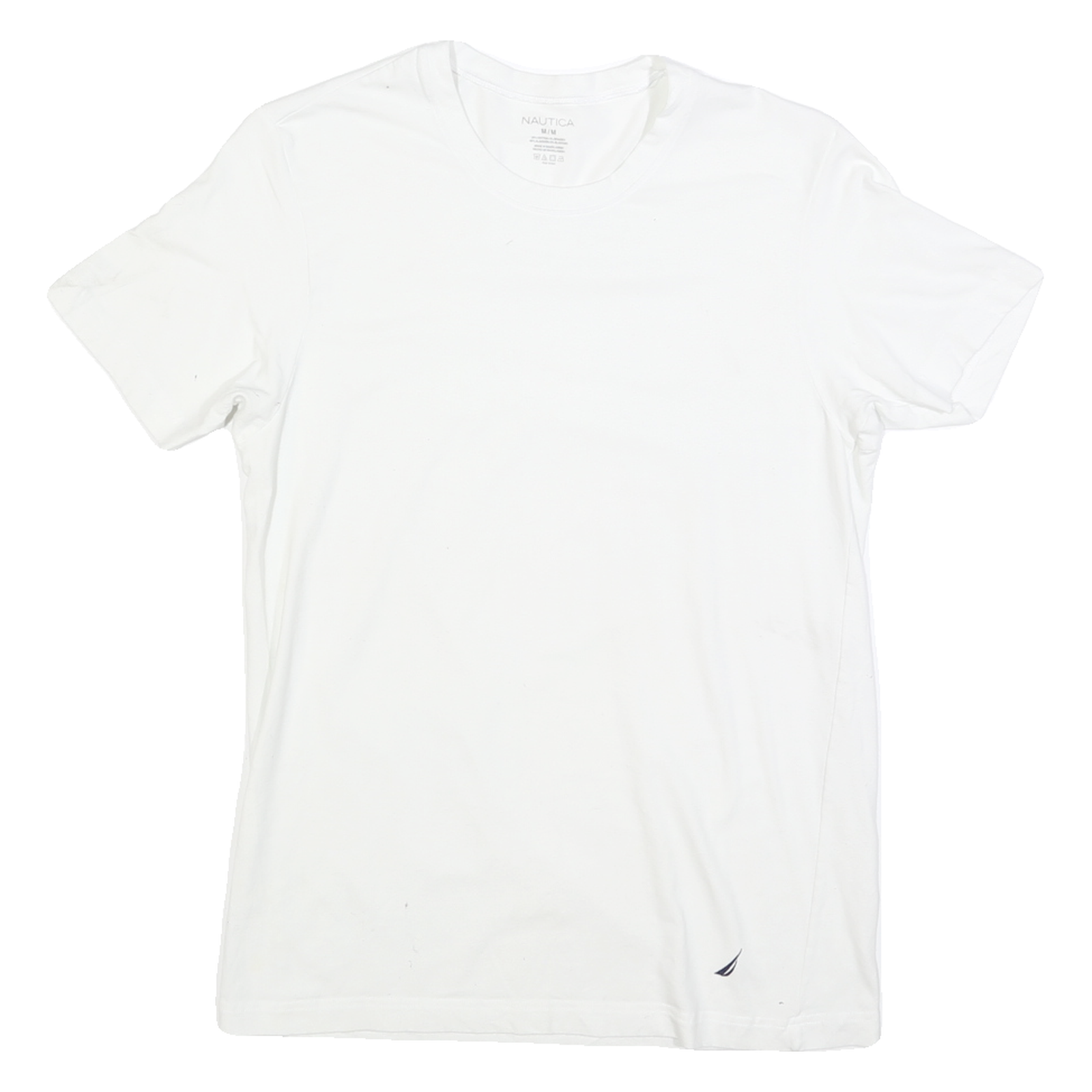 Buy NAUTICA Womens White Crew Neck Short Sleeve Classic Fit T-Shirt M Plain Cotton Refurbished - $18.19 NAUTICA Womens White Crew Neck Short Sleeve Classic Fit T-Shirt M Plain Cotton Refurbished - N/A refurbished available on Cerqular