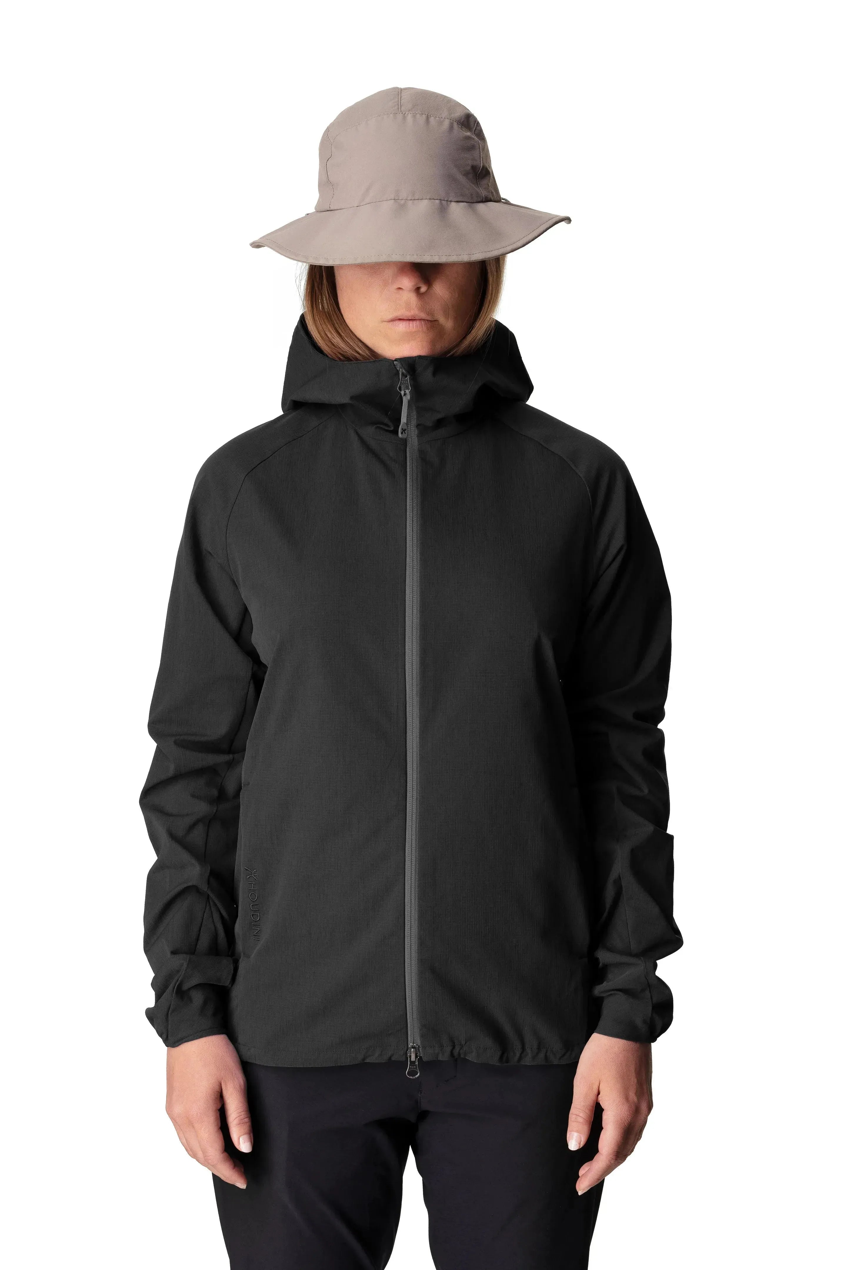 W's Daybreak Jacket | Color: true black | Size: L Refurbished - Houdini Sportswear refurbished available on Cerqular