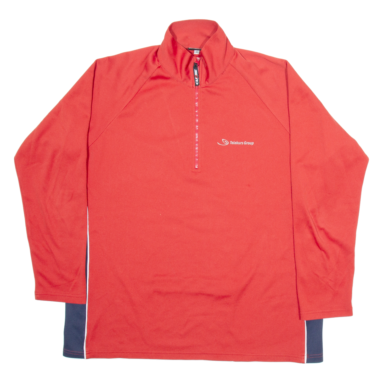 CUORE Cycling Mens Jersey Red Long Sleeve 1/2 Zip XL Refurbished - N/A refurbished available on Cerqular