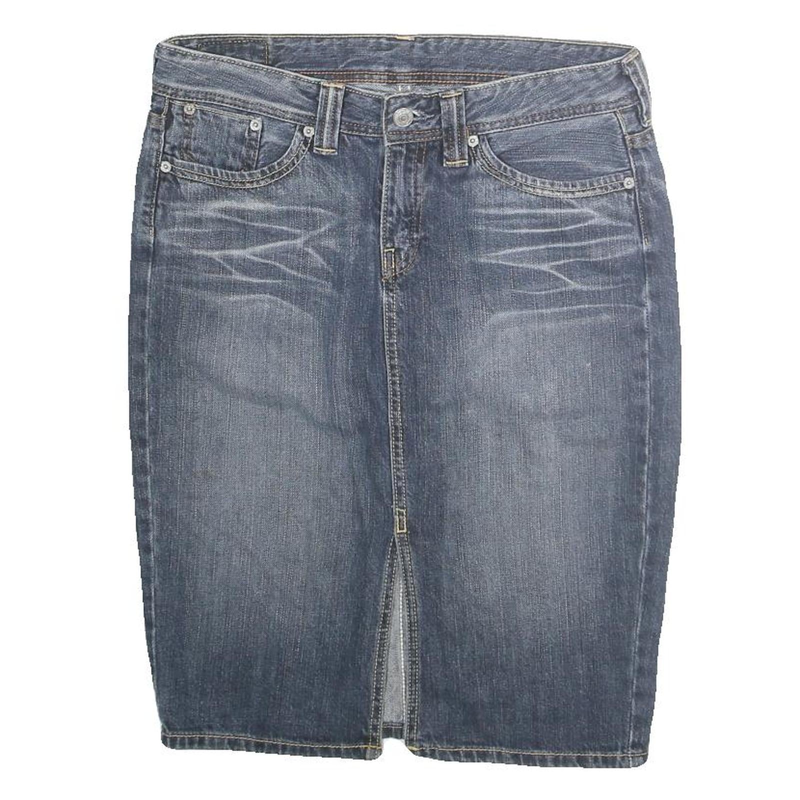 Buy LEVI'S Womens Blue Denim Pencil Knee Length Woven Skirt M Classic Fit Refurbished - $35.09 LEVI'S Womens Blue Denim Pencil Knee Length Woven Skirt M Classic Fit Refurbished - N/A refurbished available on Cerqular