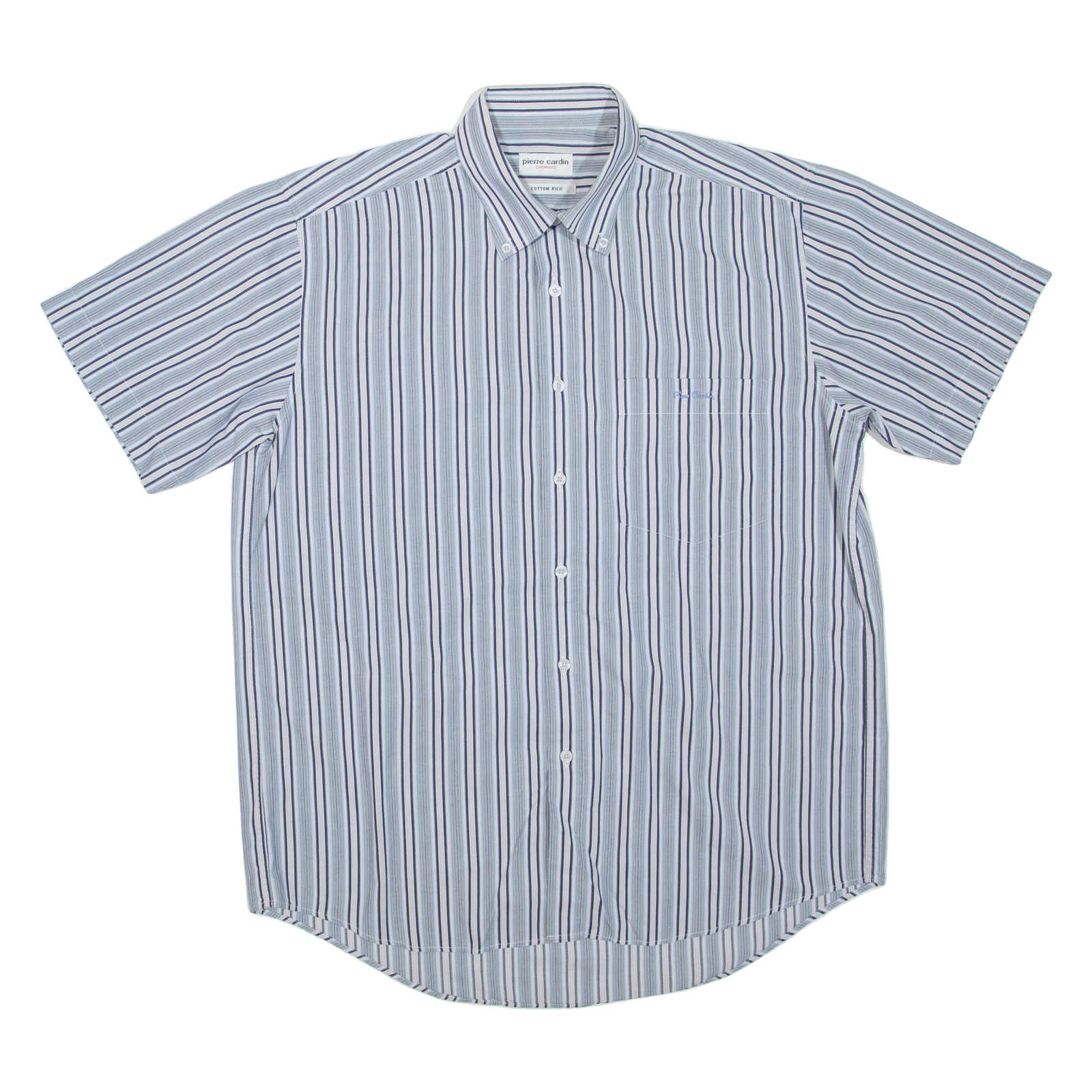 Buy PIERRE CARDIN Mens Shirt Blue Striped L Refurbished - $28.59 PIERRE CARDIN Mens Shirt Blue Striped L Refurbished - N/A refurbished available on Cerqular