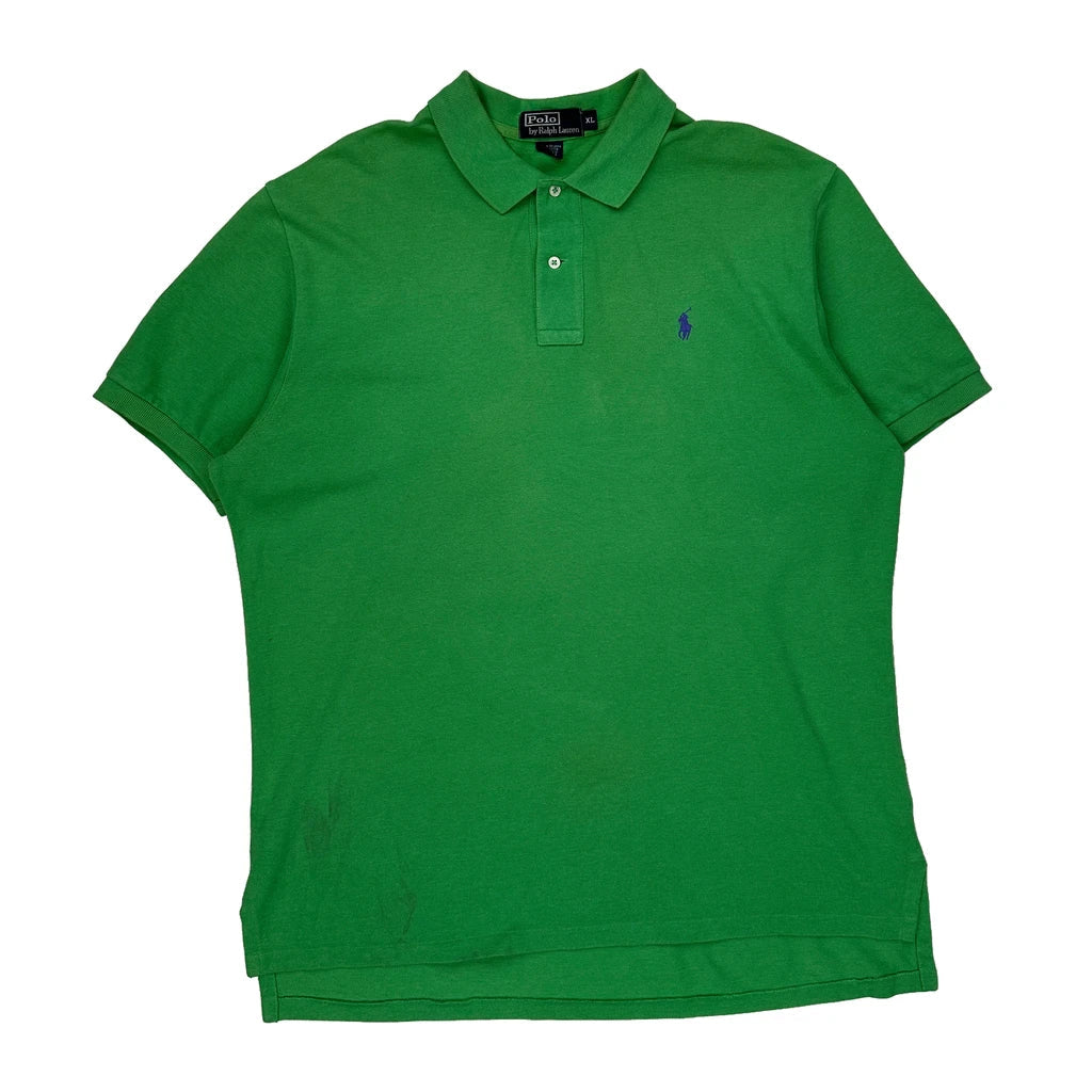 Buy Polo By Ralph Lauren Polo Shirt - XL Green Cotton Refurbished - $33.49 Polo By Ralph Lauren Polo Shirt - XL Green Cotton Refurbished - Thrifted (note: this is a term often used to describe second- refurbished available on Cerqular