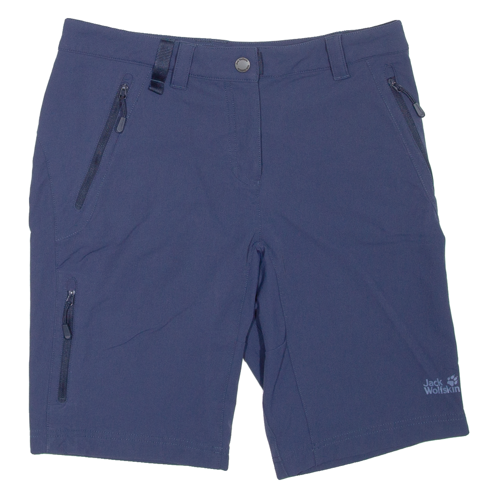 JACK WOLFSKIN Womens Casual Shorts Blue UK 8 W30 Refurbished - N/A refurbished available on Cerqular