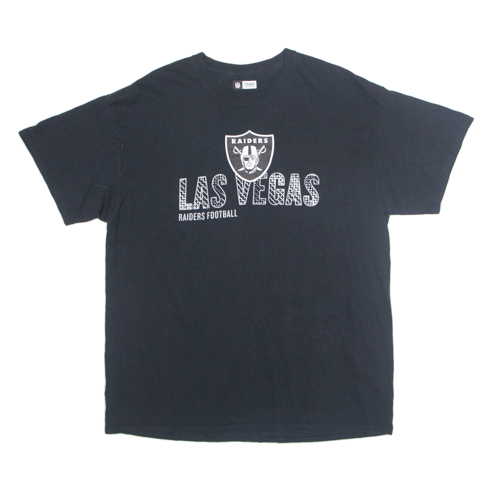 NFL Las Vegas Raiders Mens T-Shirt Black USA XL Refurbished - N/A refurbished available on Cerqular