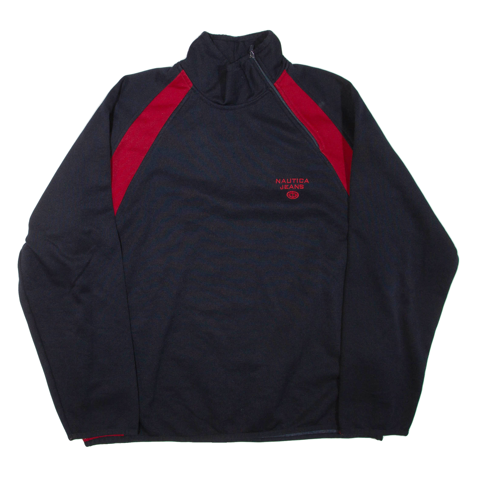 NAUTICA Mens Track Jacket Black L Refurbished - N/A refurbished available on Cerqular