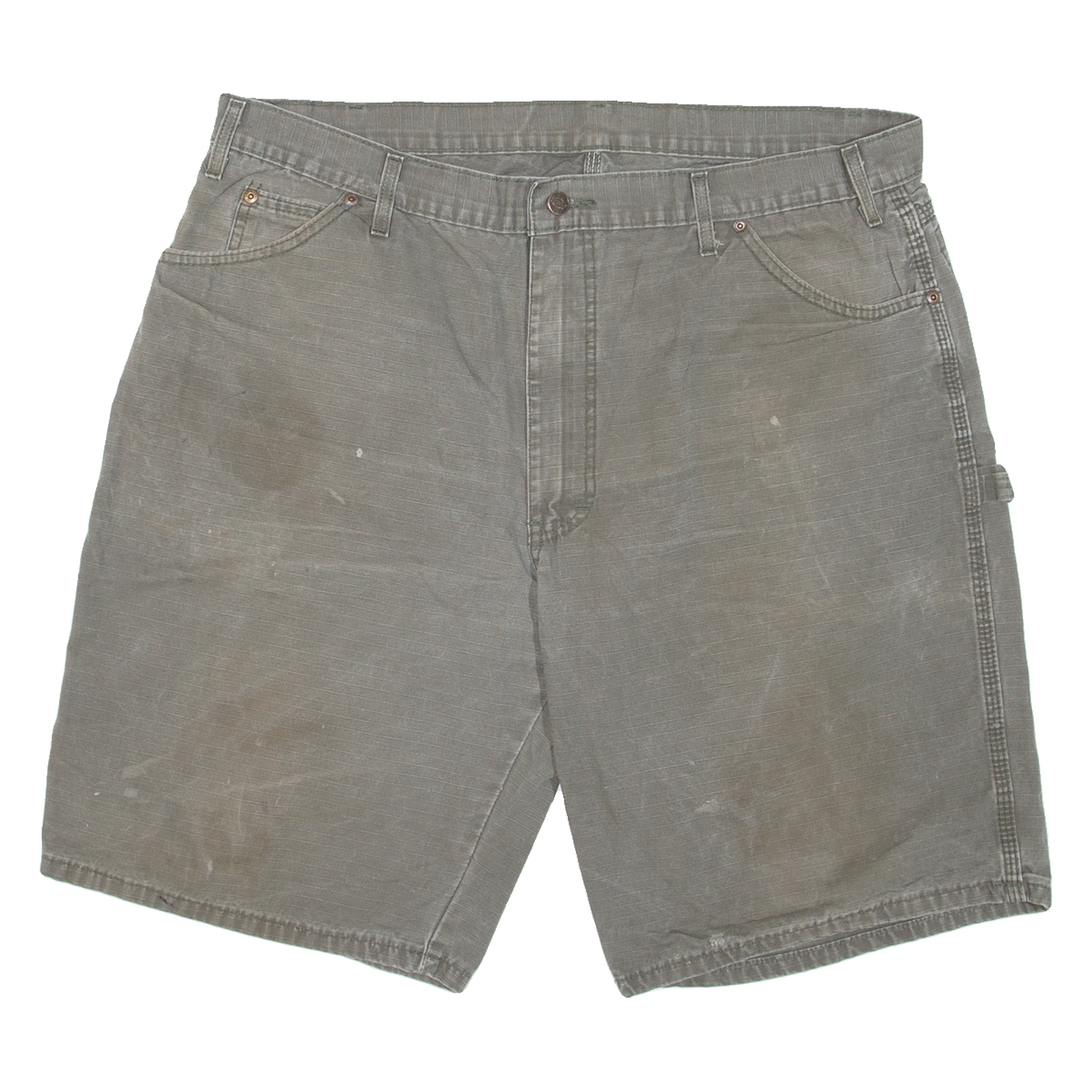 DICKIES Mens Workwear Shorts Grey XL W40 Refurbished - N/A refurbished available on Cerqular