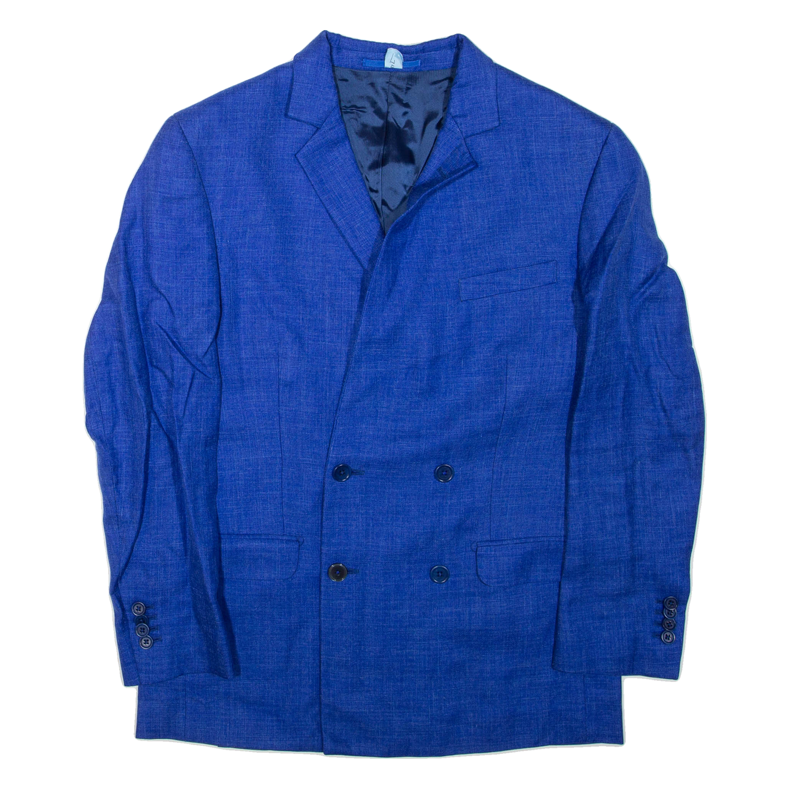 Mens Blazer Jacket Blue L Refurbished - N/A refurbished available on Cerqular