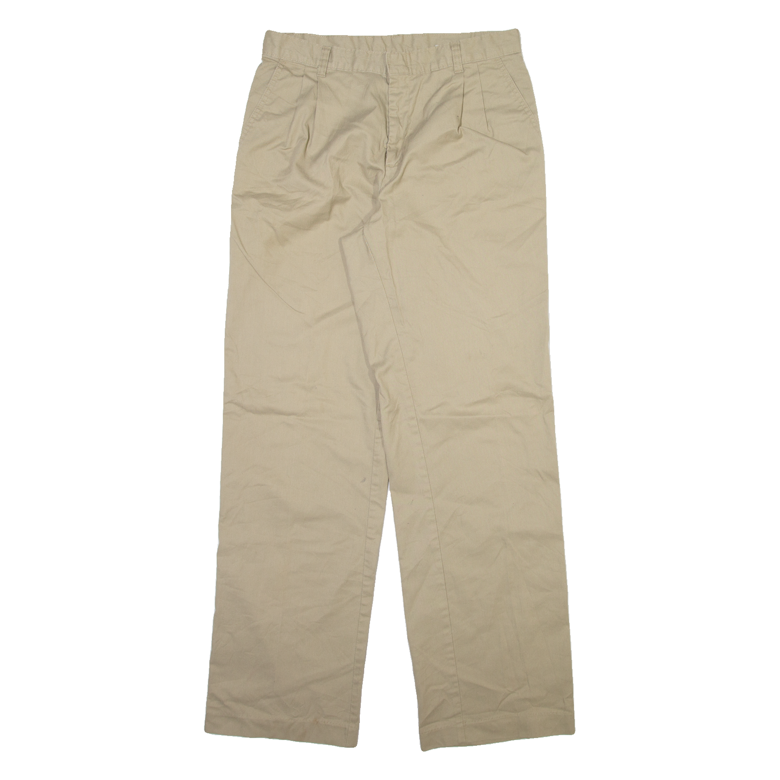 DICKIES Womens Trousers Beige Relaxed Straight W31 L33 Refurbished - N/A refurbished available on Cerqular