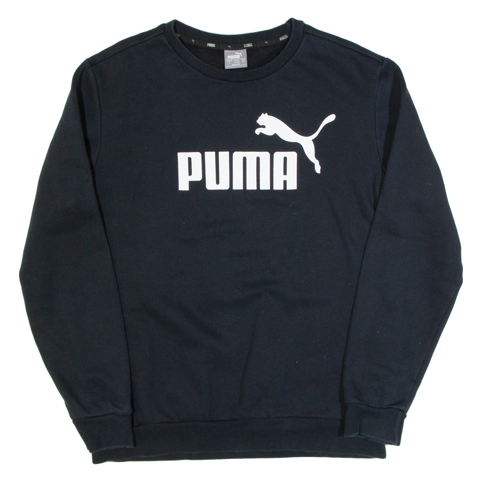 PUMA Mens Sweatshirt Black M Refurbished - N/A refurbished available on Cerqular