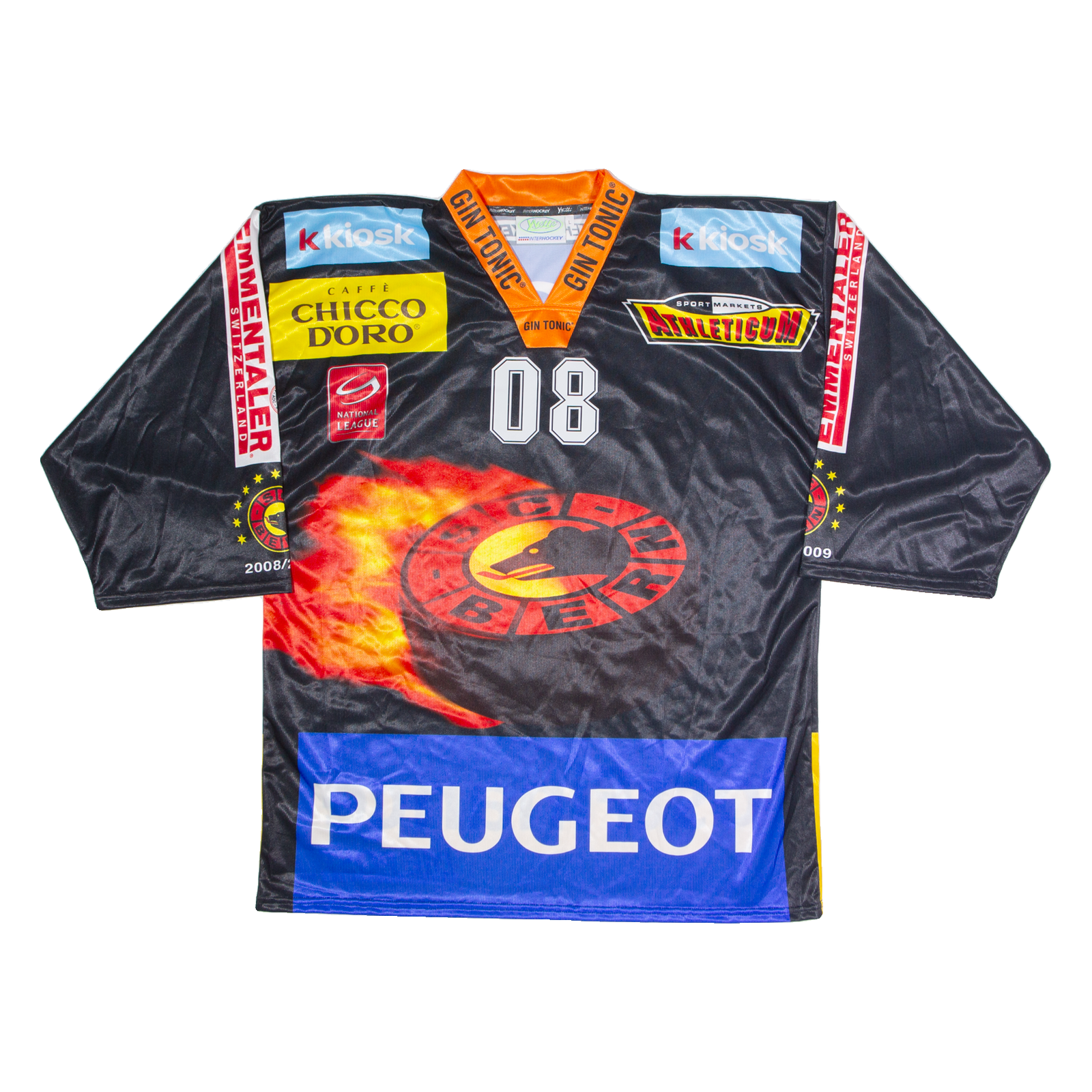 YVETTE InterHockey Mens Jersey Black Long Sleeve USA V-Neck L Refurbished - N/A refurbished available on Cerqular