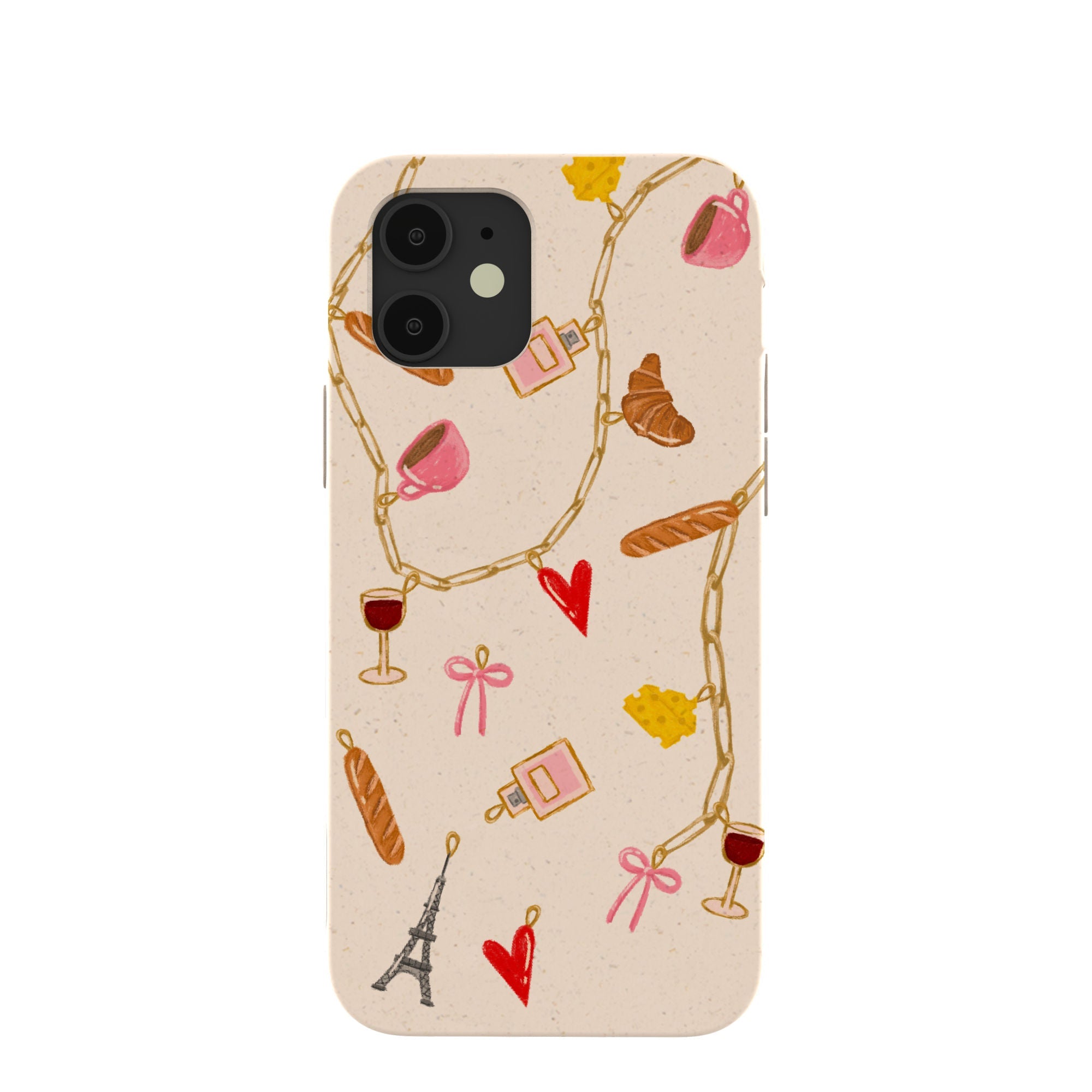 Seashell City of Love iPhone 12/ iPhone 12 Pro Case Refurbished - Pela Case refurbished available on Cerqular
