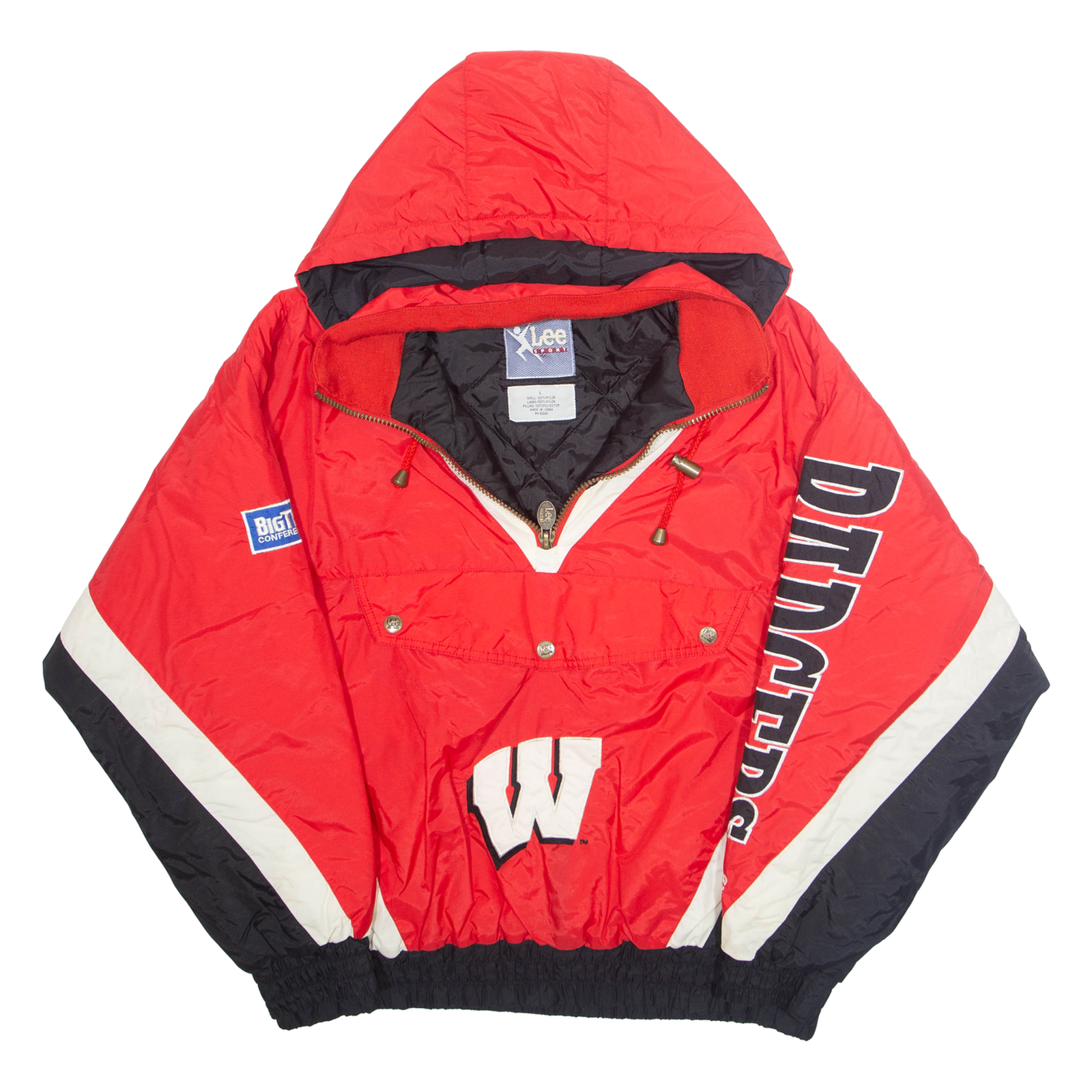 Buy LEE Mens Pullover Jacket Red Nylon Hooded L Refurbished - $63.69 LEE Mens Pullover Jacket Red Nylon Hooded L Refurbished - N/A refurbished available on Cerqular