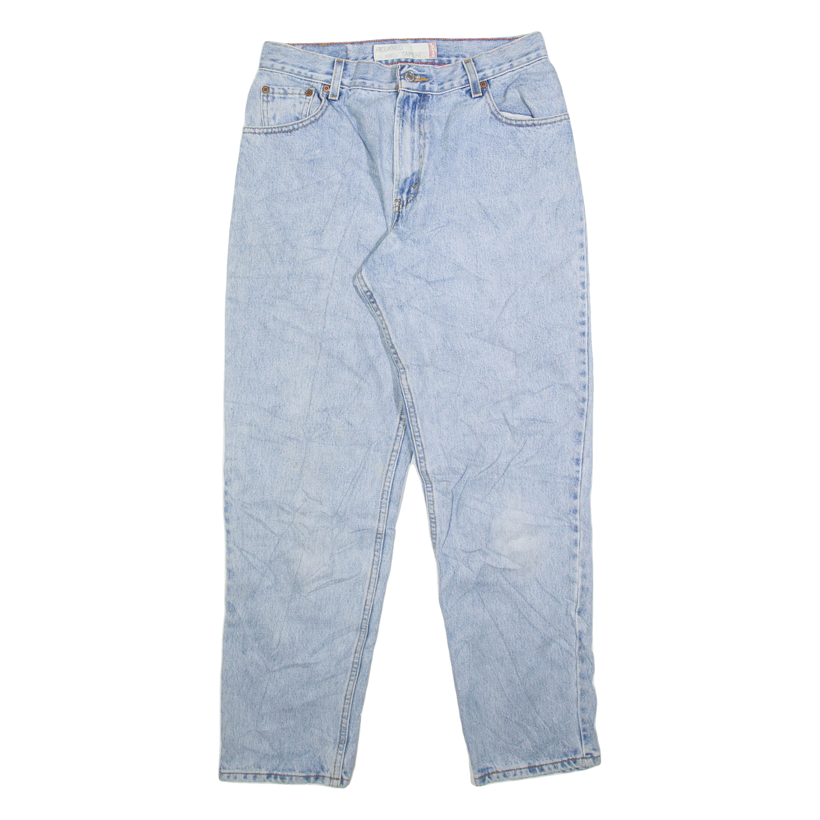 LEVI'S 550 Womens Jeans Blue Relaxed Tapered W30 L31 Refurbished - N/A refurbished available on Cerqular