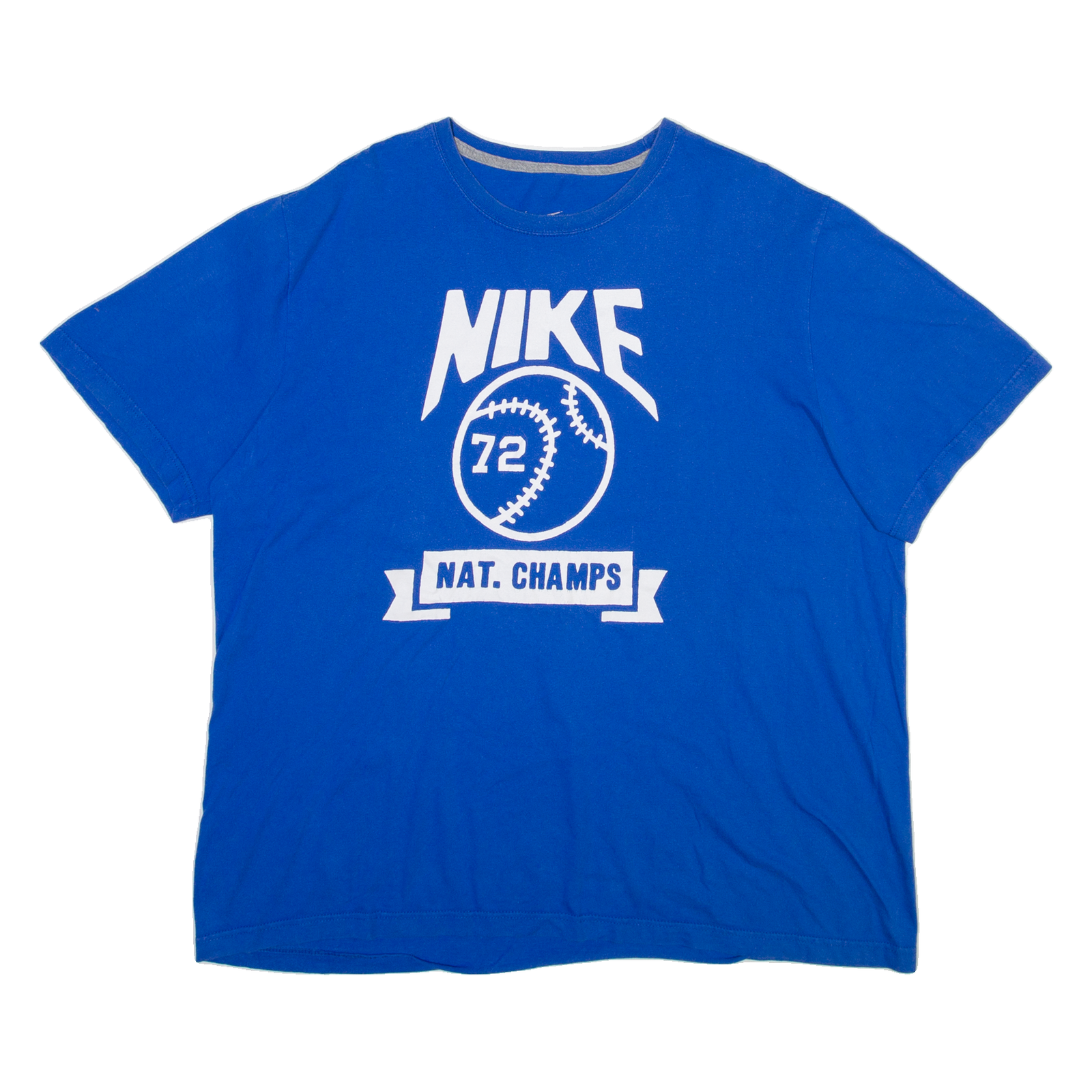Buy NIKE Mens T-Shirt Blue 2XL Refurbished - $16.89 NIKE Mens T-Shirt Blue 2XL Refurbished - N/A refurbished available on Cerqular