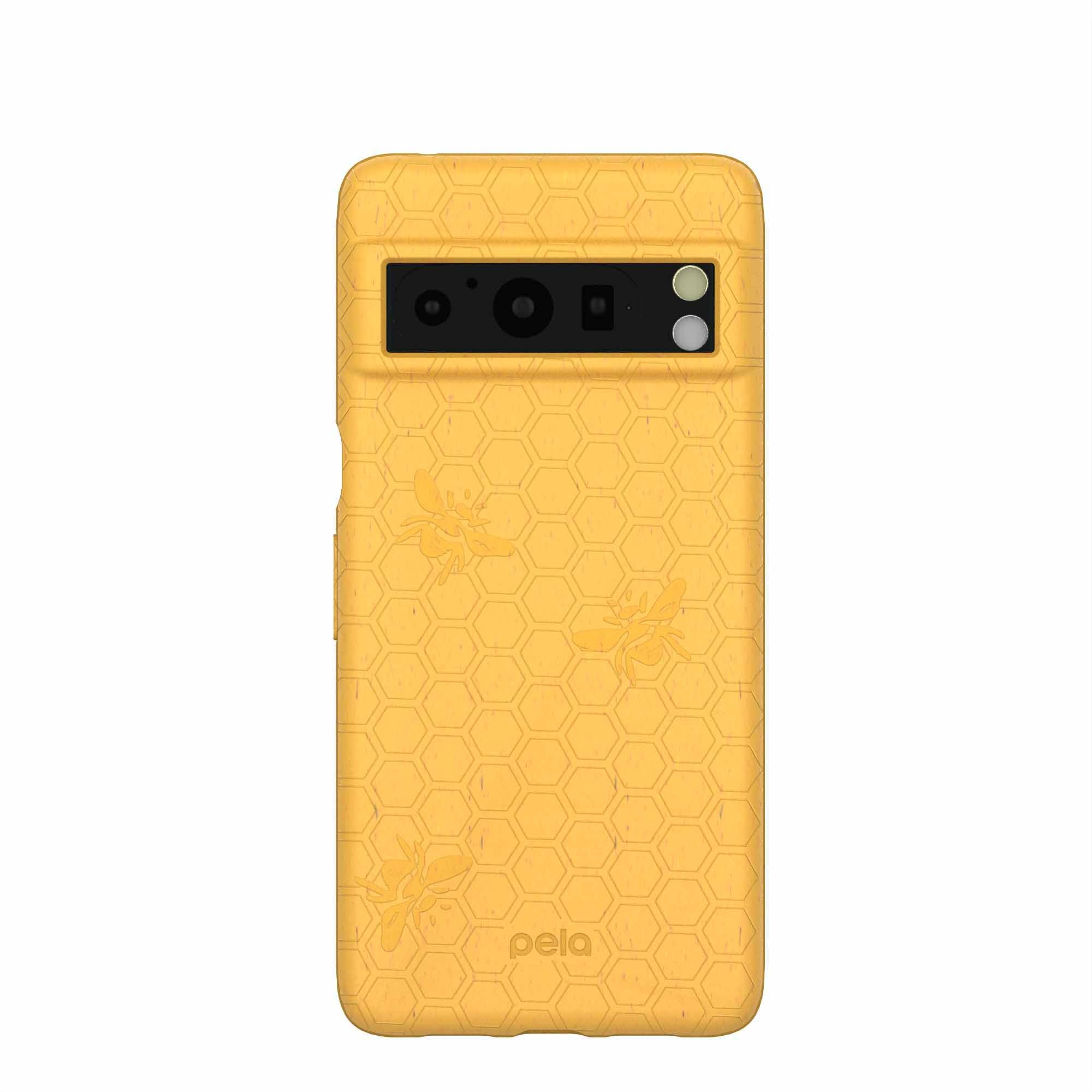 Honey (Bee Edition) Google Pixel 8 Pro Case Refurbished - Pela Case refurbished available on Cerqular