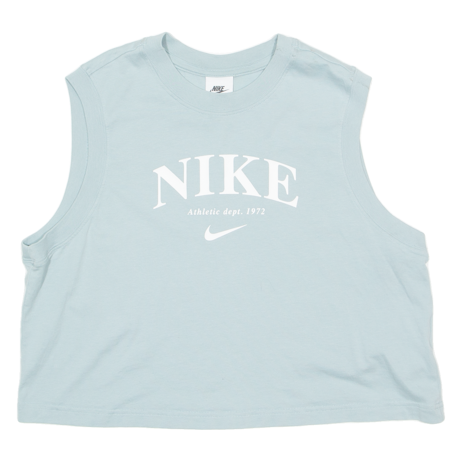NIKE Womens Vest Blue Sleeveless L Refurbished - N/A refurbished available on Cerqular