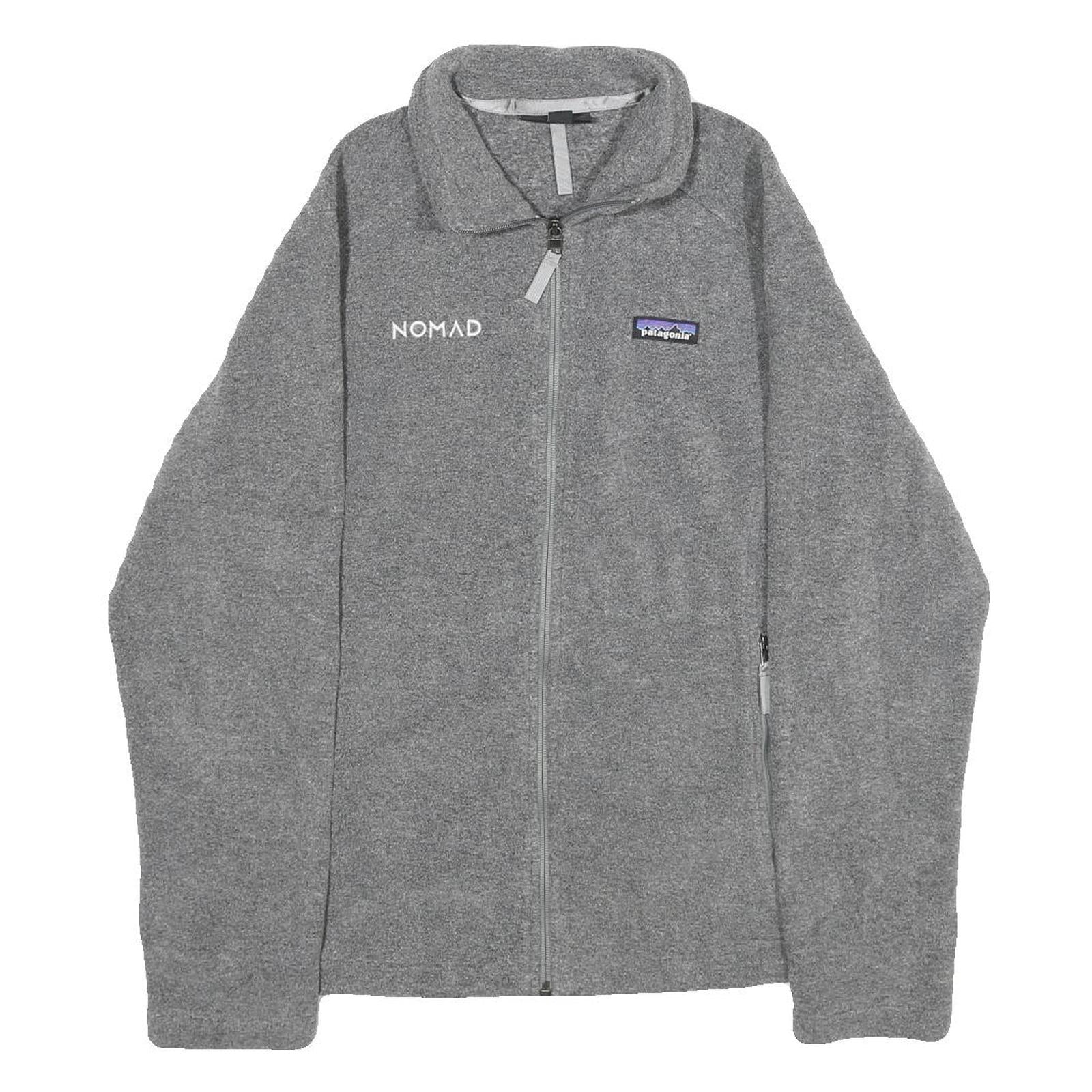 PATAGONIA Womens Grey Jacket M Polyester Plain Full Zip Lightweight Outdoor Refurbished - N/A refurbished available on Cerqular