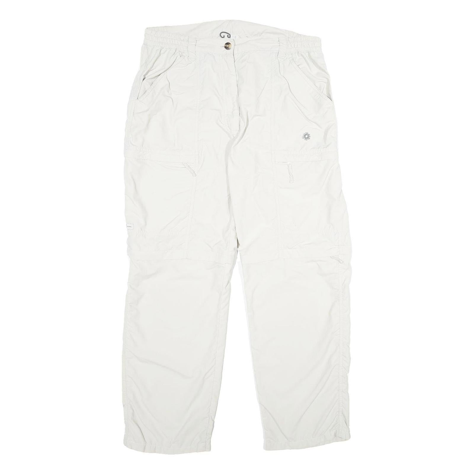 Buy DRYLON Womens White Regular Zip Trousers W32 L30 Lightweight Outdoor Casual Refurbished - $23.39 DRYLON Womens White Regular Zip Trousers W32 L30 Lightweight Outdoor Casual Refurbished - N/A refurbished available on Cerqular