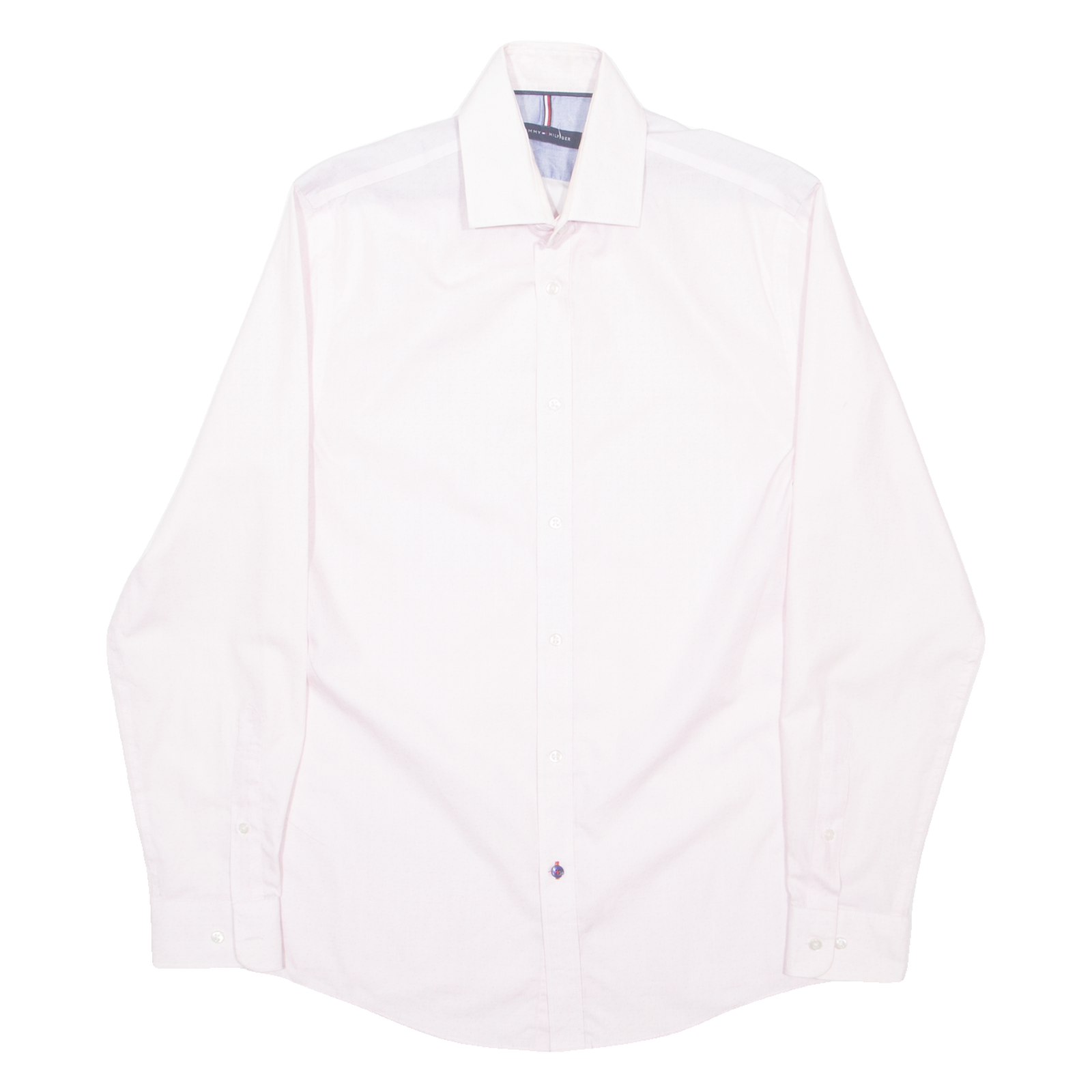 TOMMY HILFIGER Mens Formal Shirt Pink Long Sleeve M Refurbished - N/A refurbished available on Cerqular