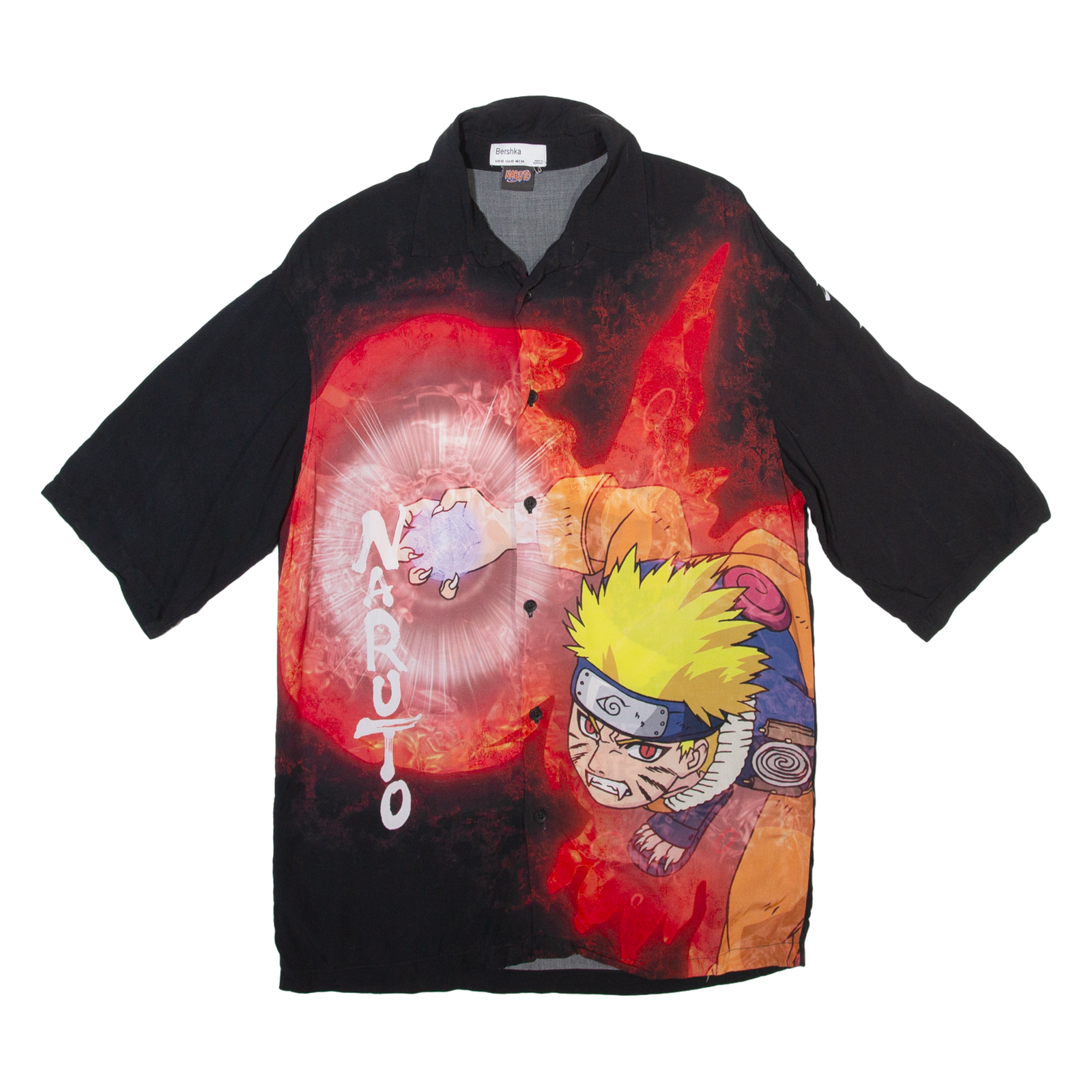 Buy BERSHKA Naruto Mens Shirt Black Viscose XS Refurbished - $15.59 BERSHKA Naruto Mens Shirt Black Viscose XS Refurbished - N/A refurbished available on Cerqular