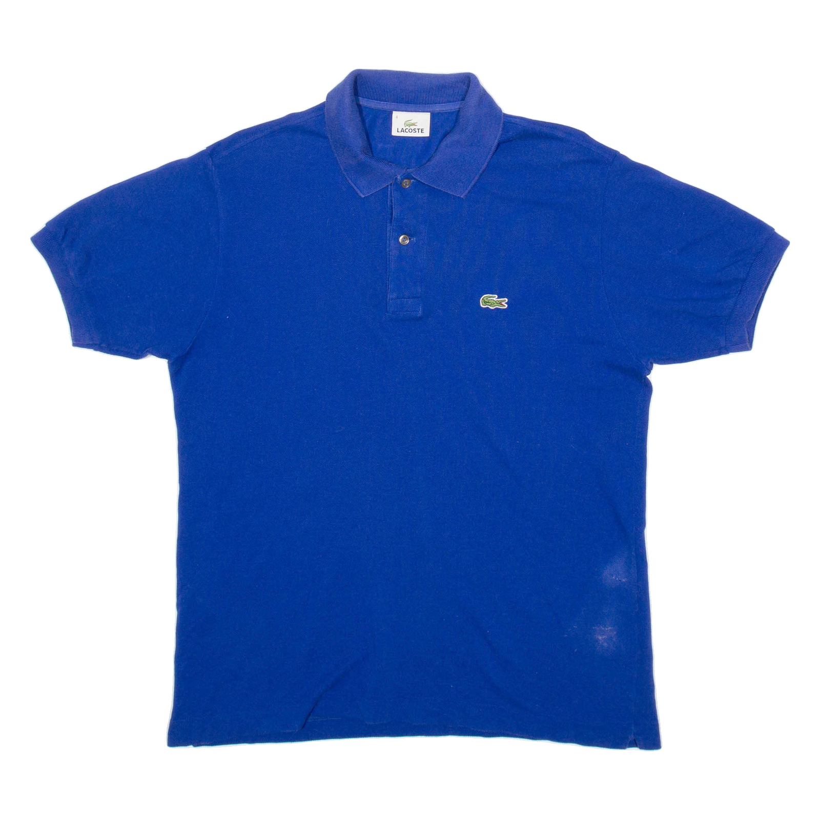 LACOSTE Mens Polo Shirt Blue M Refurbished - N/A refurbished available on Cerqular