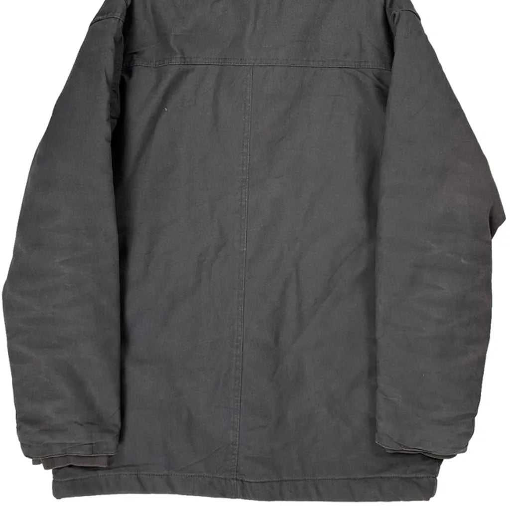 Dickies Jacket - Medium Grey Cotton Refurbished - Thrifted (note: this is a term often used to describe second- refurbished available on Cerqular