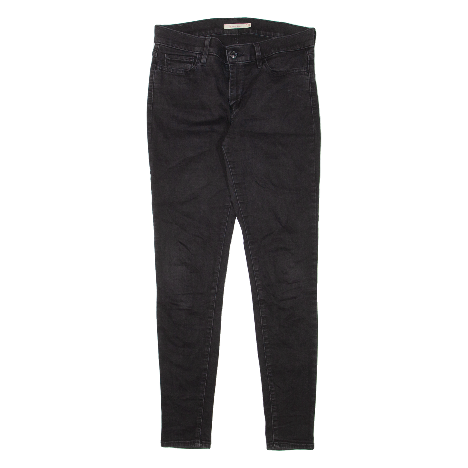 Buy LEVI'S 710 Womens Jeans Black Slim Skinny W28 L30 Refurbished - $36.39 LEVI'S 710 Womens Jeans Black Slim Skinny W28 L30 Refurbished - N/A refurbished available on Cerqular