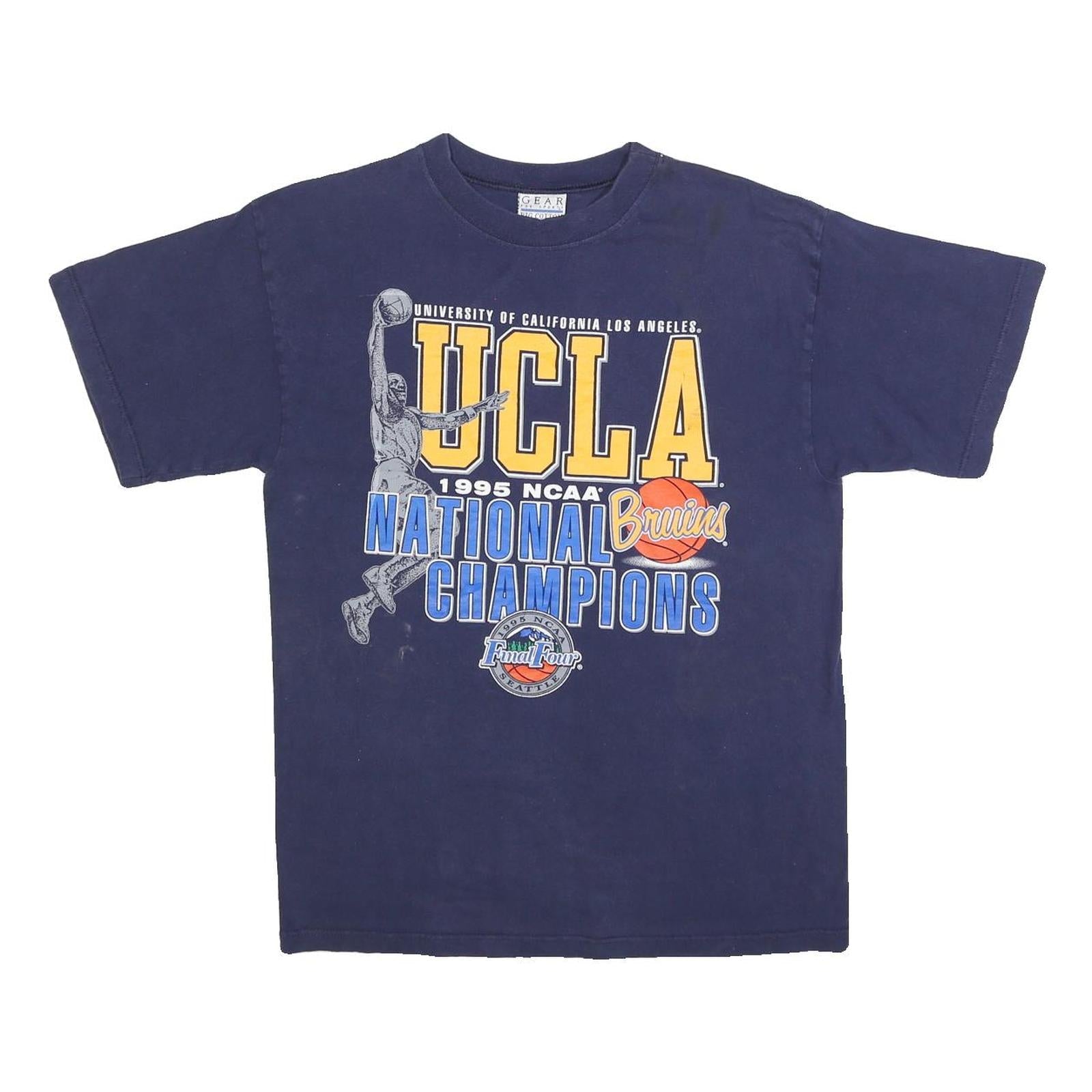 GEAR FOR SPORTS Mens Navy Blue UCLA 1995 NCAA National Champions Graphic T-Shirt Refurbished - N/A refurbished available on Cerqular