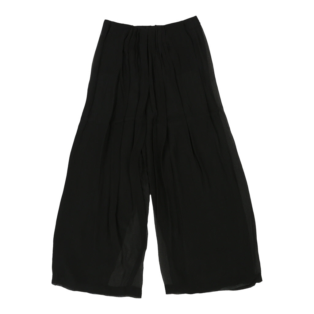 Emporio Armani Skinny Trousers - 28W UK 10 Black Viscose | Size: UK 10 Refurbished - N/A (Preloved Designer is not a specific brand, it refurbished available on Cerqular