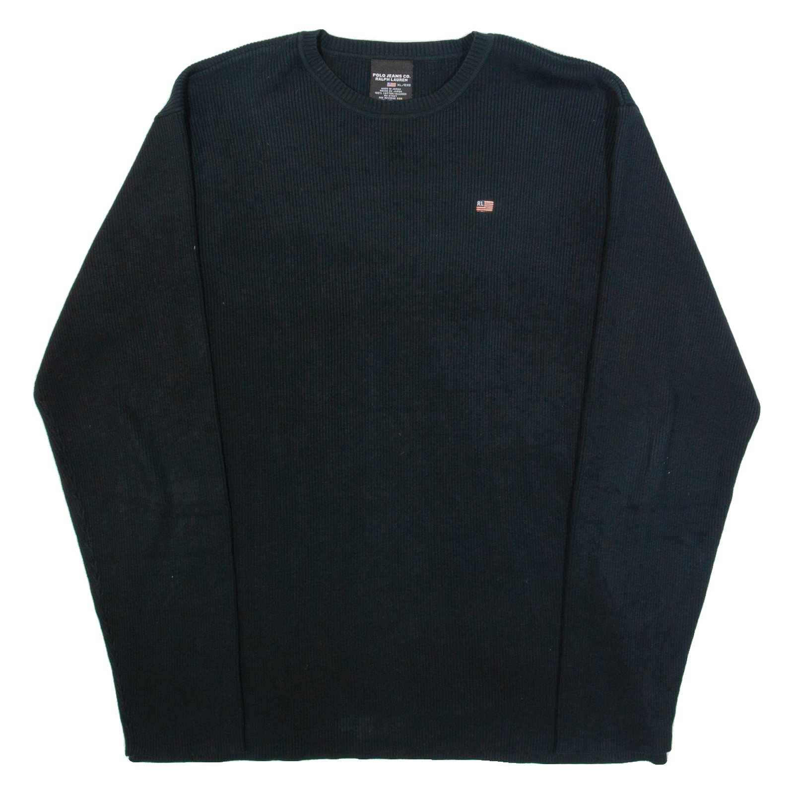 POLO RALPH LAUREN Mens Jumper Green Tight Knit XL Refurbished - N/A refurbished available on Cerqular