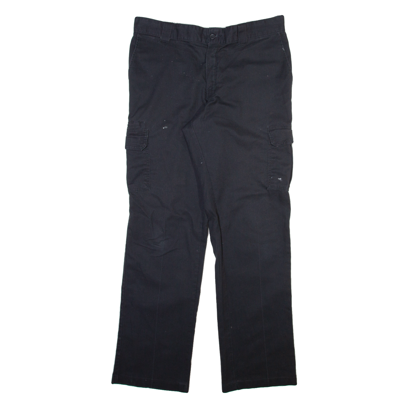 DICKIES Cargo Mens Trousers Black Regular Straight W36 L33 Refurbished - N/A refurbished available on Cerqular