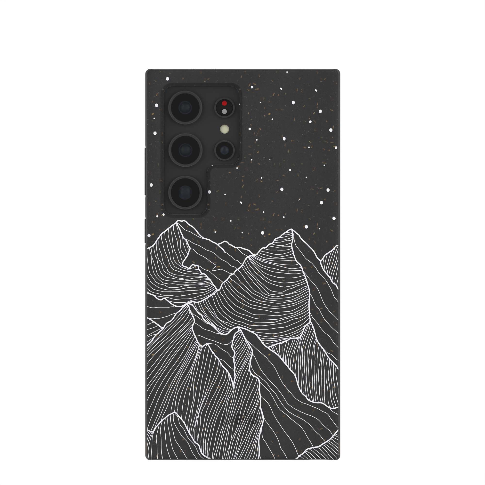 Black Night Panorama Samsung Galaxy S24 Ultra Case Refurbished - Pela Case refurbished available on Cerqular