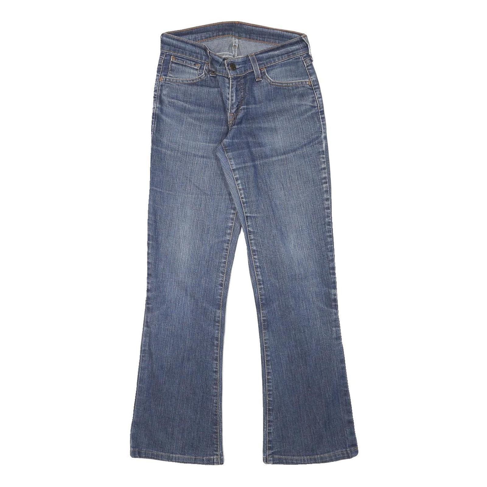 Buy LEVI'S Womens Blue Regular Fit Flared Denim Medium Wash W25 L28 Classic Zip Refurbished - $36.39 LEVI'S Womens Blue Regular Fit Flared Denim Medium Wash W25 L28 Classic Zip Refurbished - N/A refurbished available on Cerqular