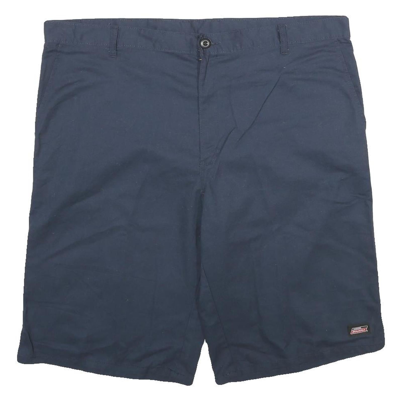 DICKIES Mens Shorts Navy Casual 2XL W42 Polyester Blend Workwear Refurbished - N/A refurbished available on Cerqular