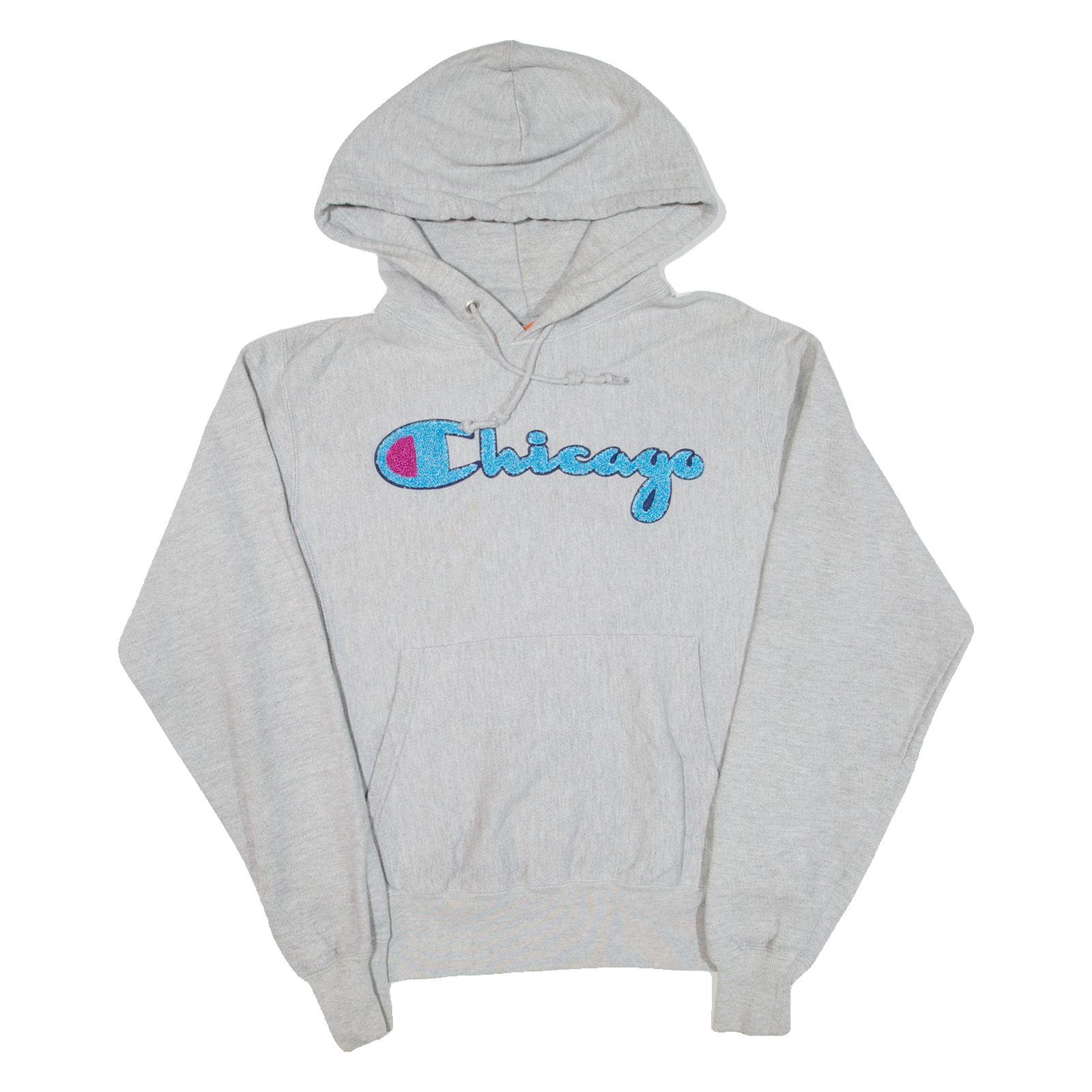 CHAMPION REVERSE WEAVE Chicago Womens Grey Hoodie USA S Refurbished - N/A refurbished available on Cerqular
