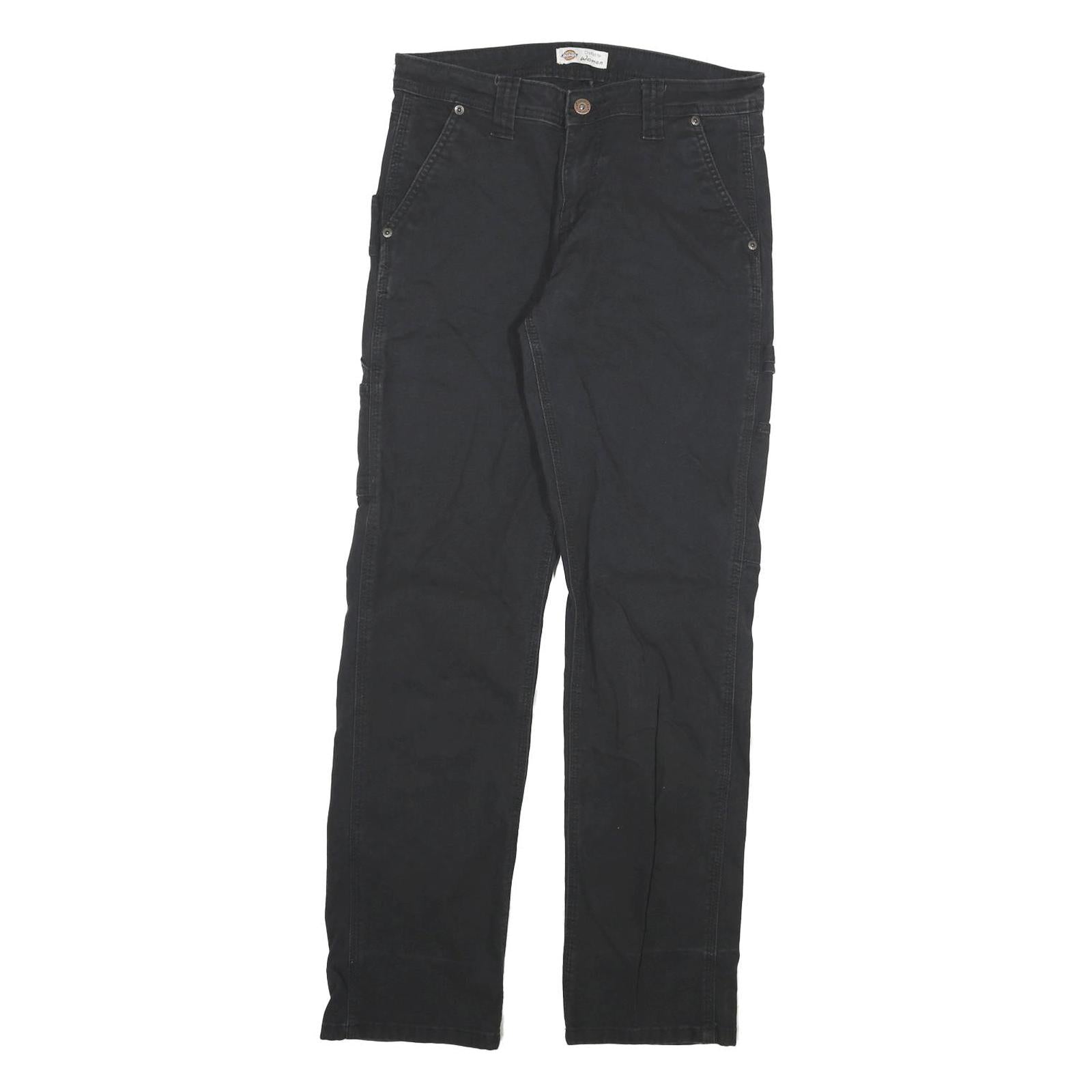 DICKIES Womens Slim Black Denim Slim Jeans W28 L30 Workwear Utility Style Refurbished - N/A refurbished available on Cerqular