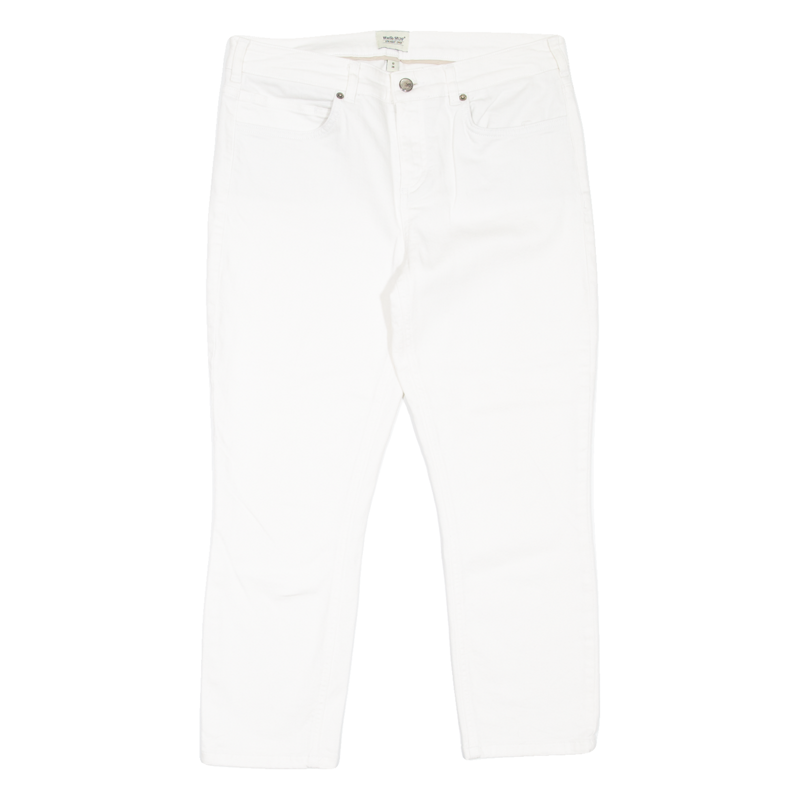 WHITE STUFF Womens Jeans White Slim Skinny W31 L23 Refurbished - N/A refurbished available on Cerqular