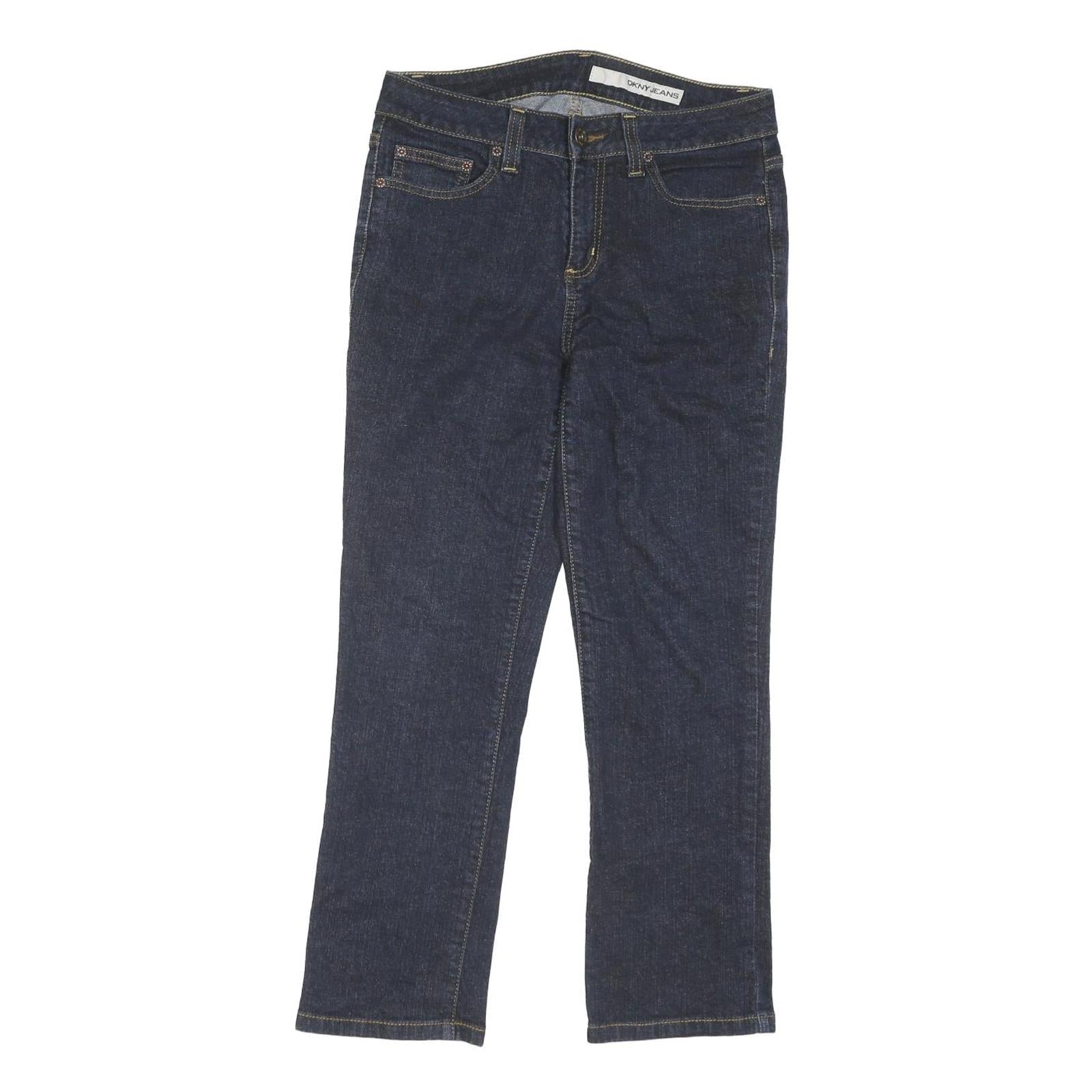 Buy DKNY Womens Dark Blue Regular Fit Straight Denim Jeans W31 L26 Zip Cotton Blend Refurbished - $33.79 DKNY Womens Dark Blue Regular Fit Straight Denim Jeans W31 L26 Zip Cotton Blend Refurbished - N/A refurbished available on Cerqular
