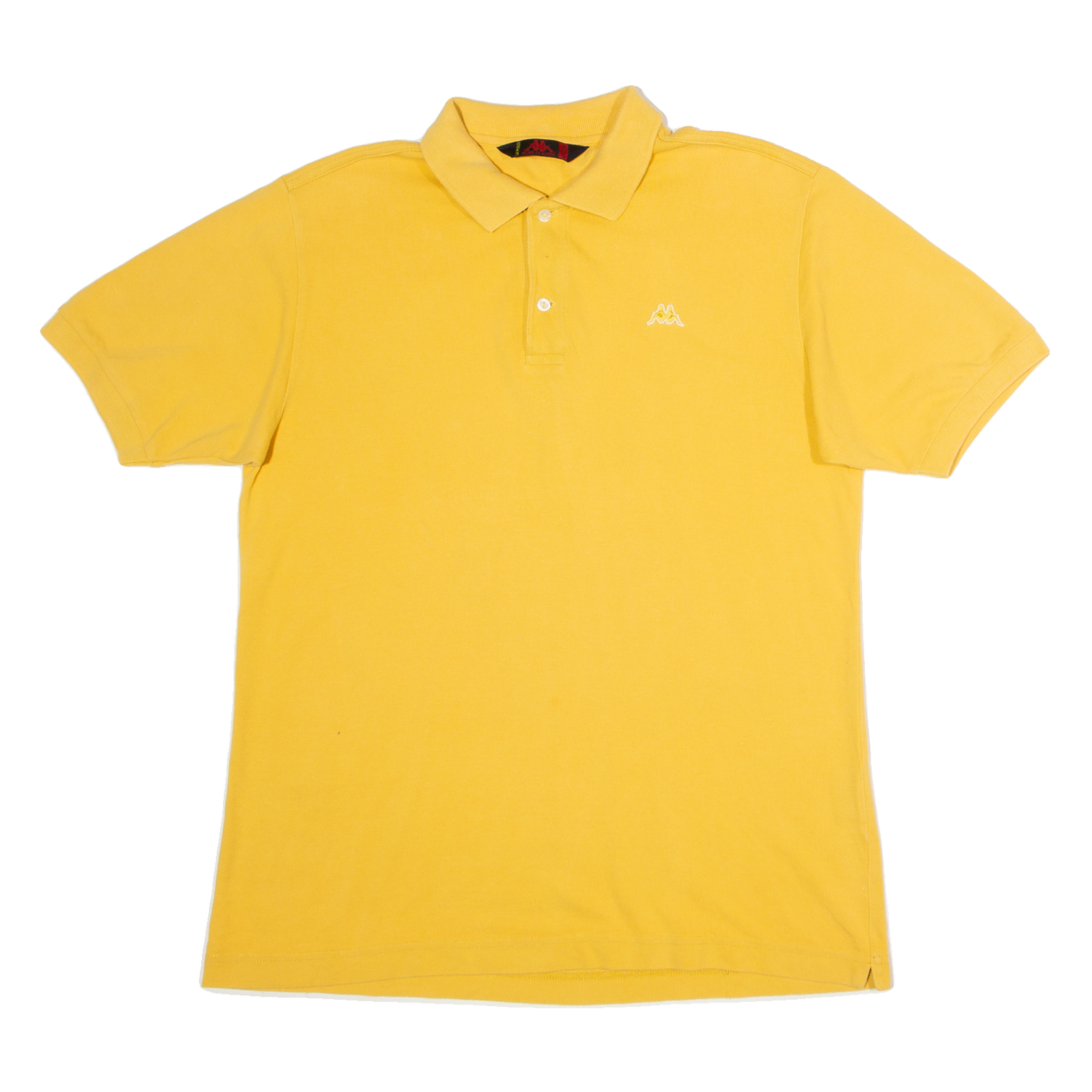 KAPPA Mens Polo Shirt Yellow M Refurbished - N/A refurbished available on Cerqular