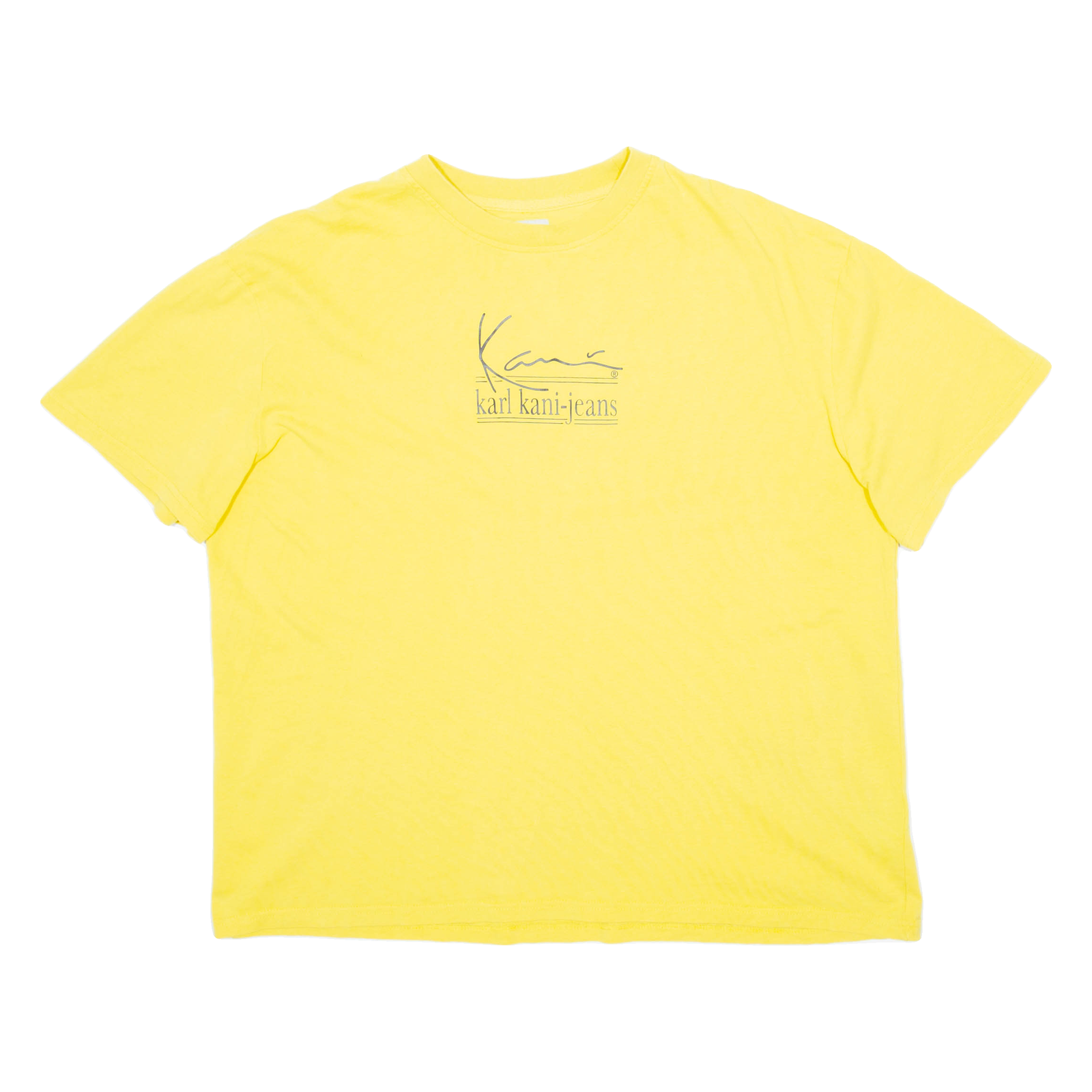 Buy KARL KANI Mens T-Shirt Yellow XL Refurbished - $33.79 KARL KANI Mens T-Shirt Yellow XL Refurbished - N/A refurbished available on Cerqular