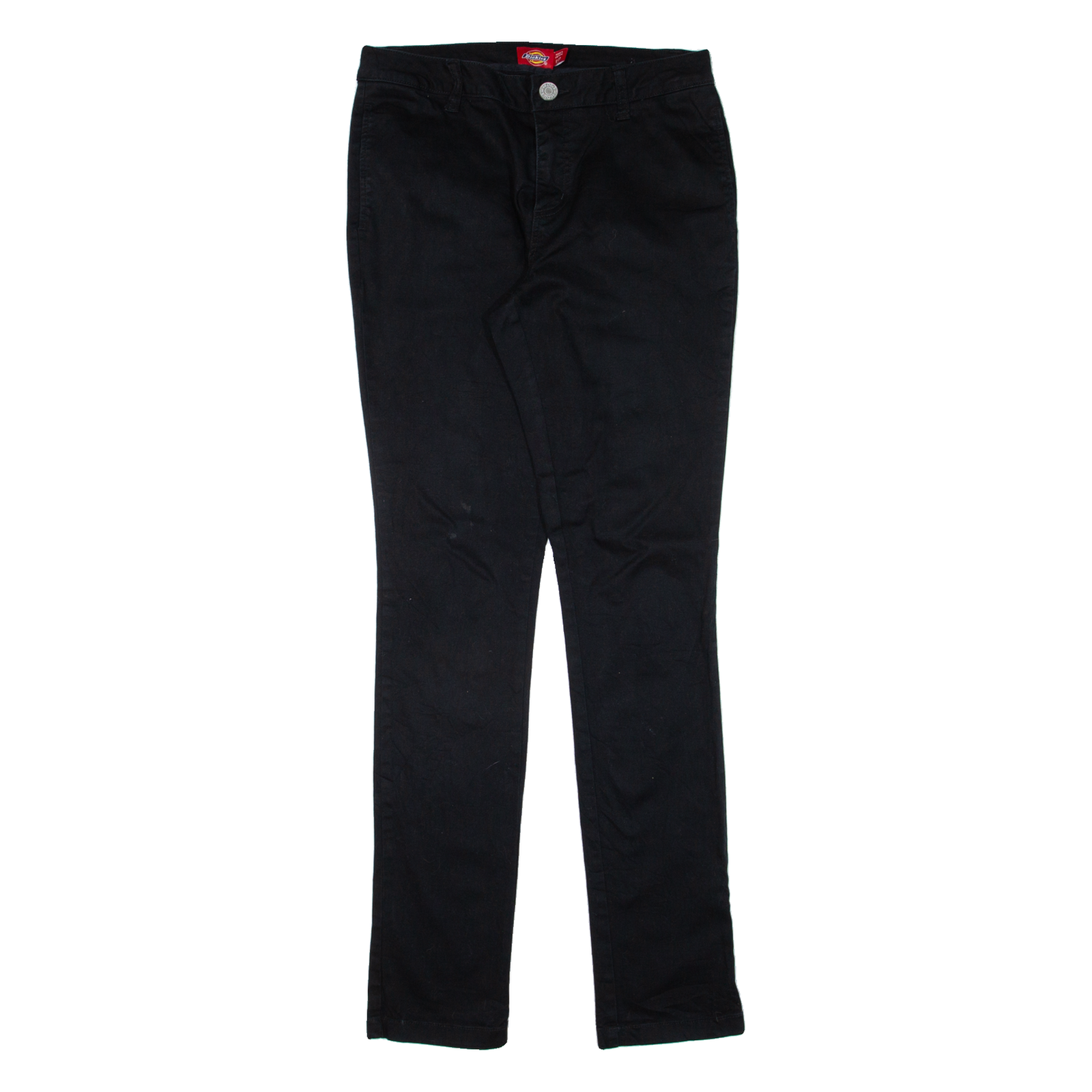 DICKIES Workwear Womens Trousers Black Slim Skinny W29 L31 Refurbished - N/A refurbished available on Cerqular