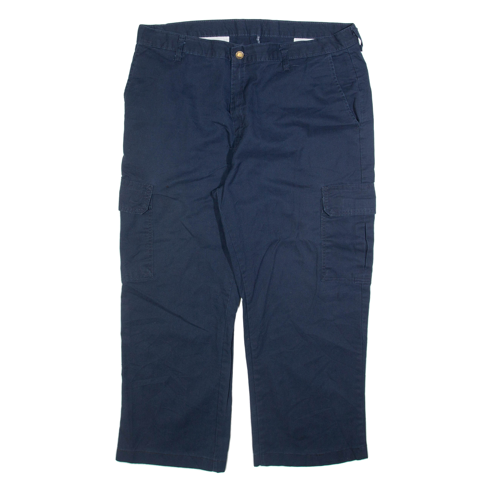 DICKIES Cargo Mens Trousers Blue Relaxed Straight W38 L25 Refurbished - N/A refurbished available on Cerqular